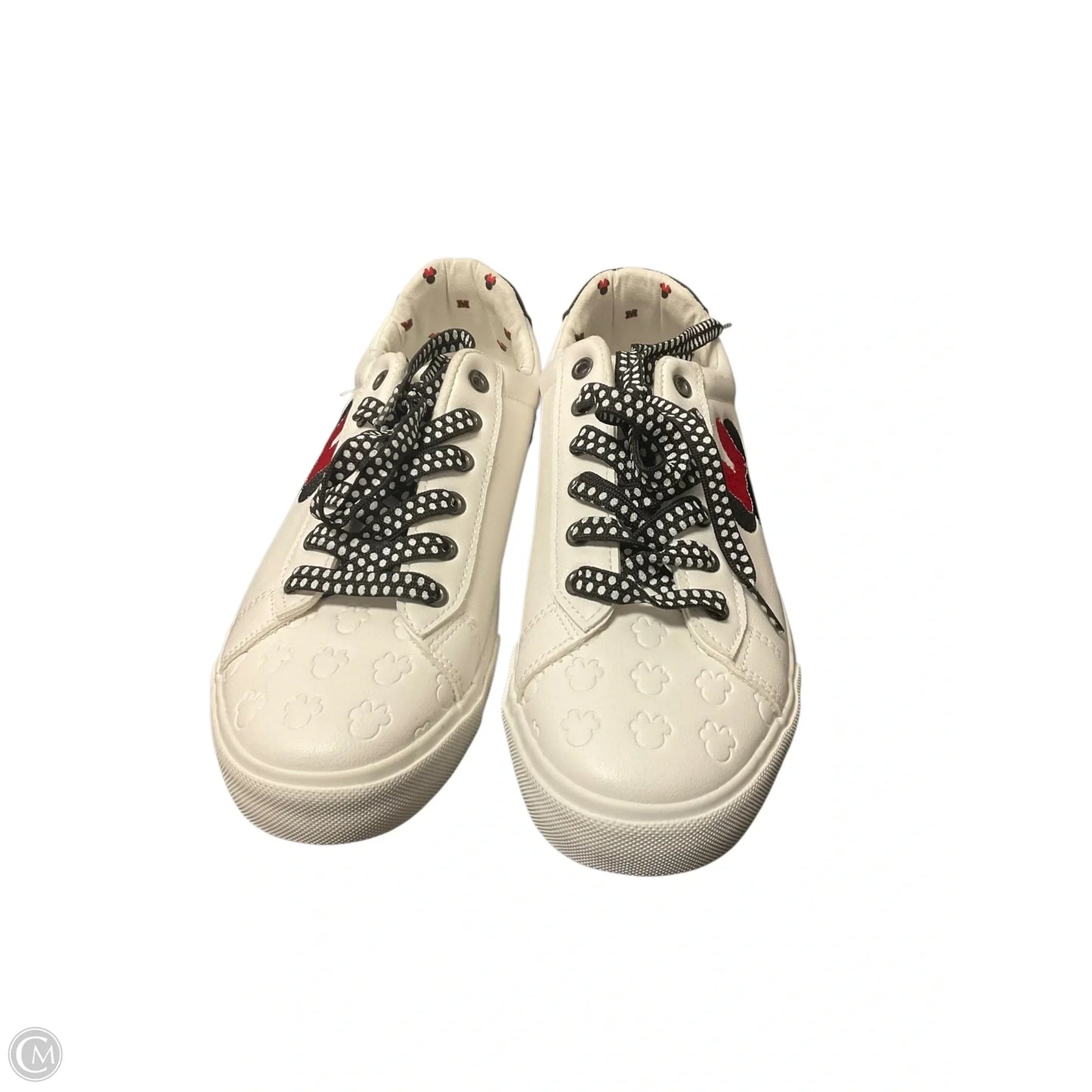 Shoes Sneakers By Disney In White, Size: 9