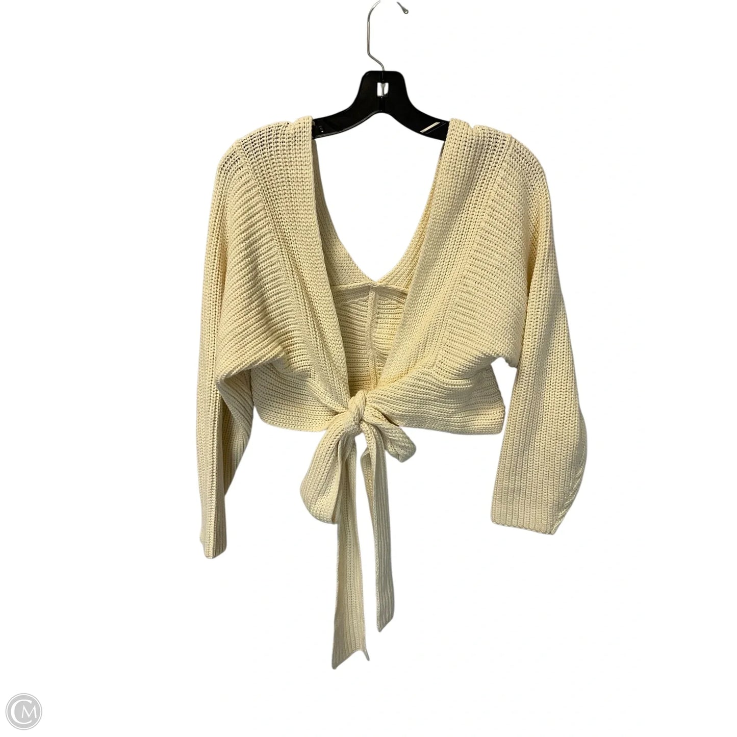 Sweater By Olivaceous In Cream, Size: M