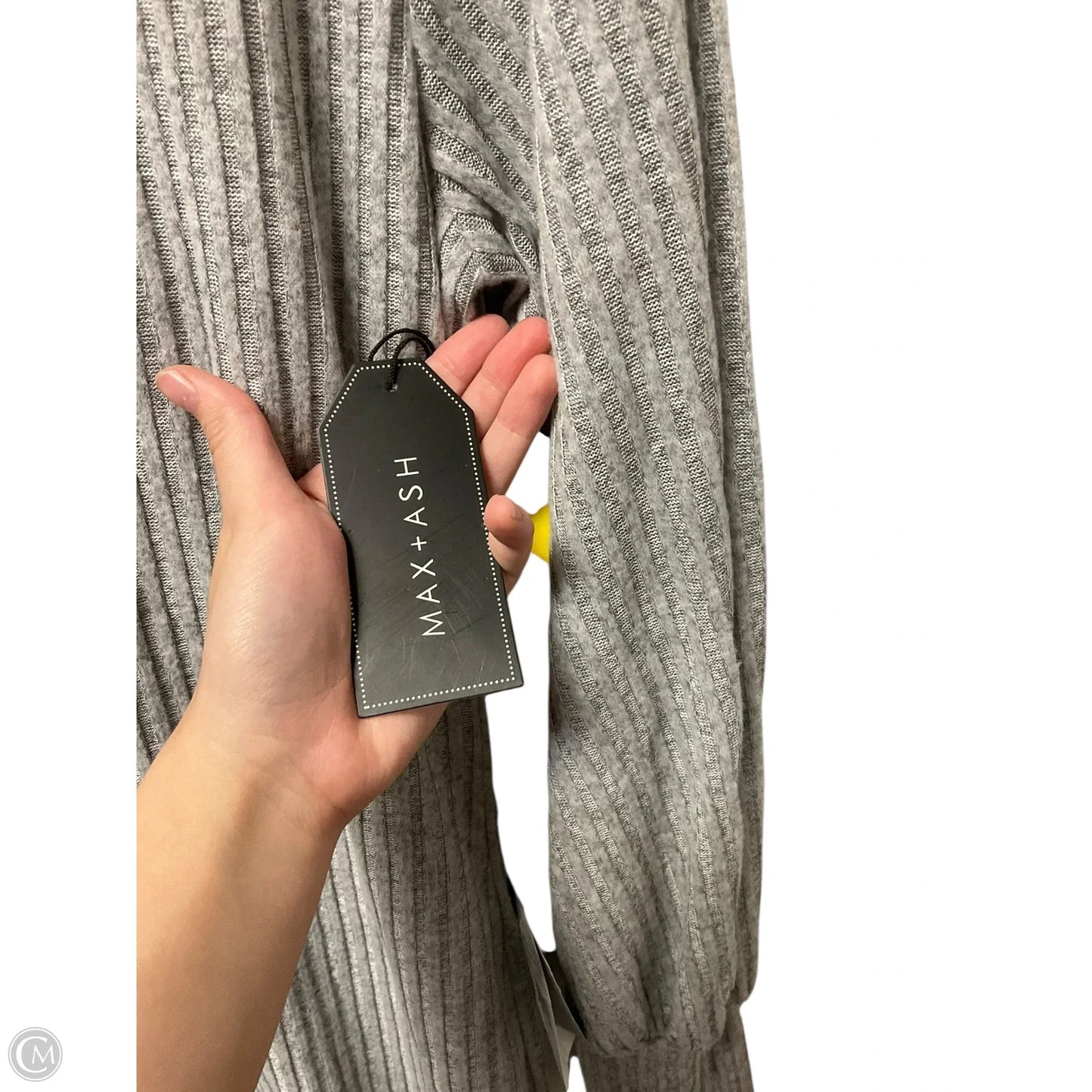 Dress Casual Midi By Clothes Mentor In Grey, Size: L