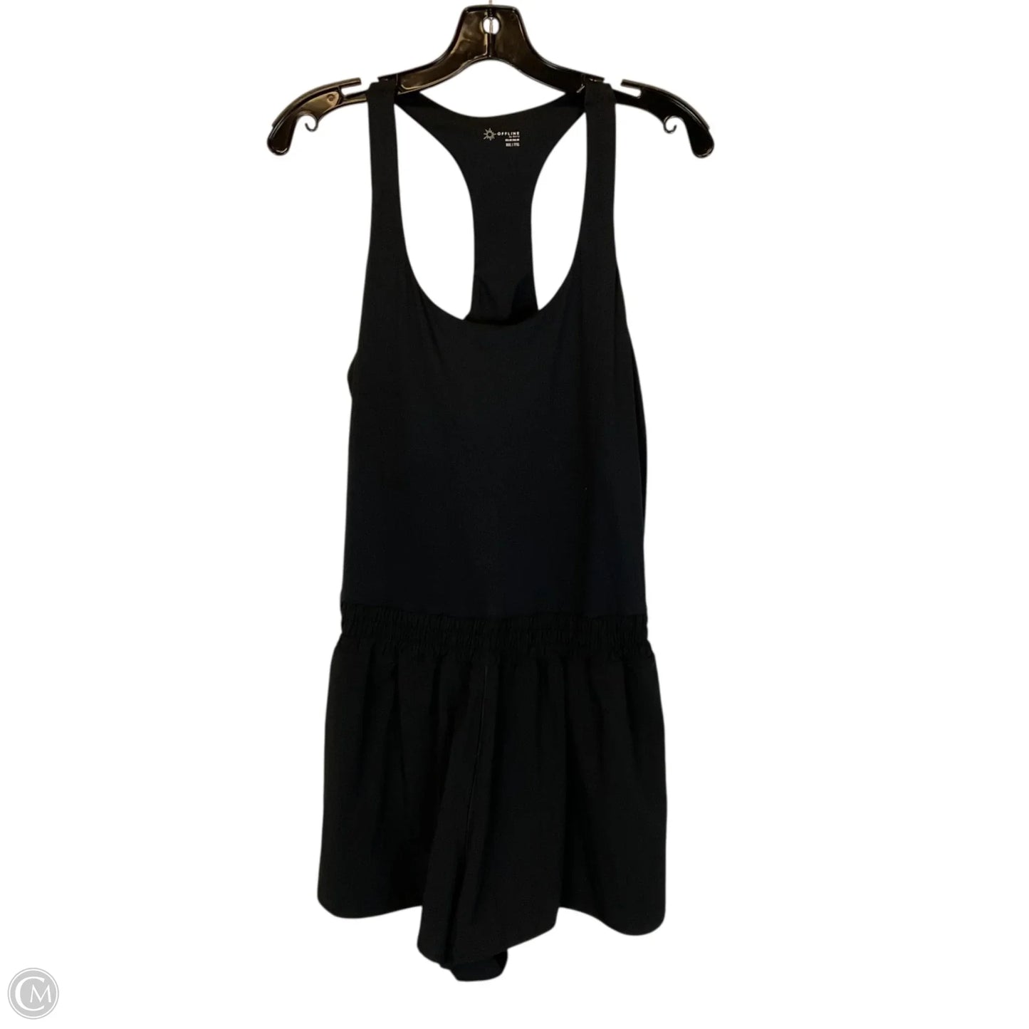 Romper By Aerie In Black, Size: Xxl