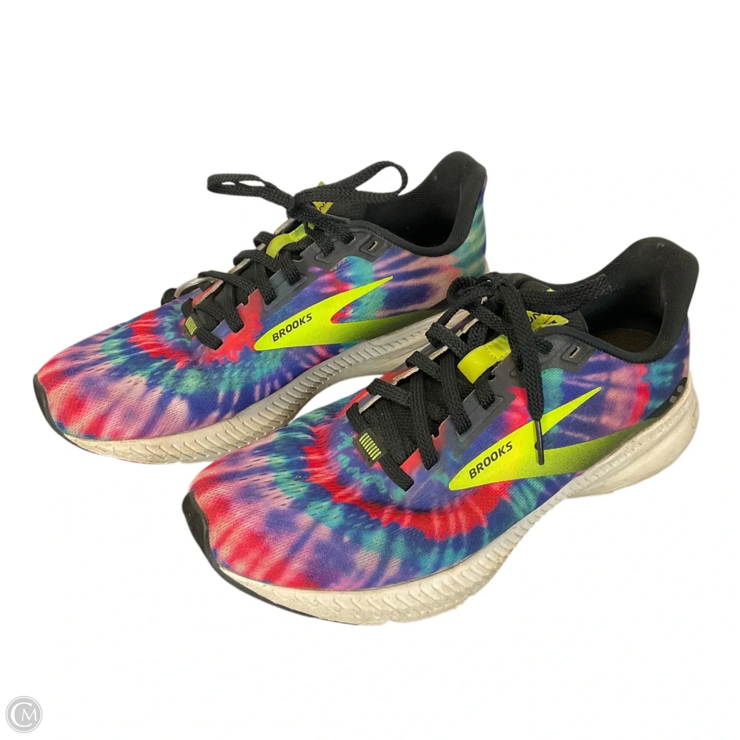 Shoes Athletic By Brooks In Tie Dye Print, Size: 8
