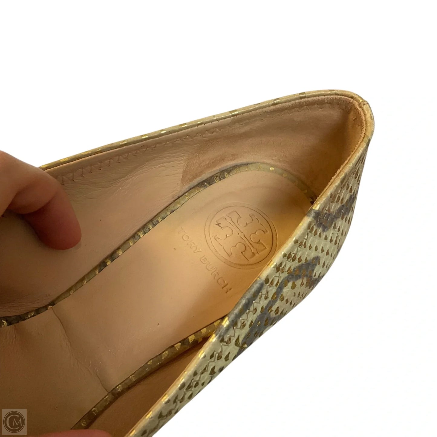 Shoes Designer By Tory Burch In Snakeskin Print, Size: 8.5