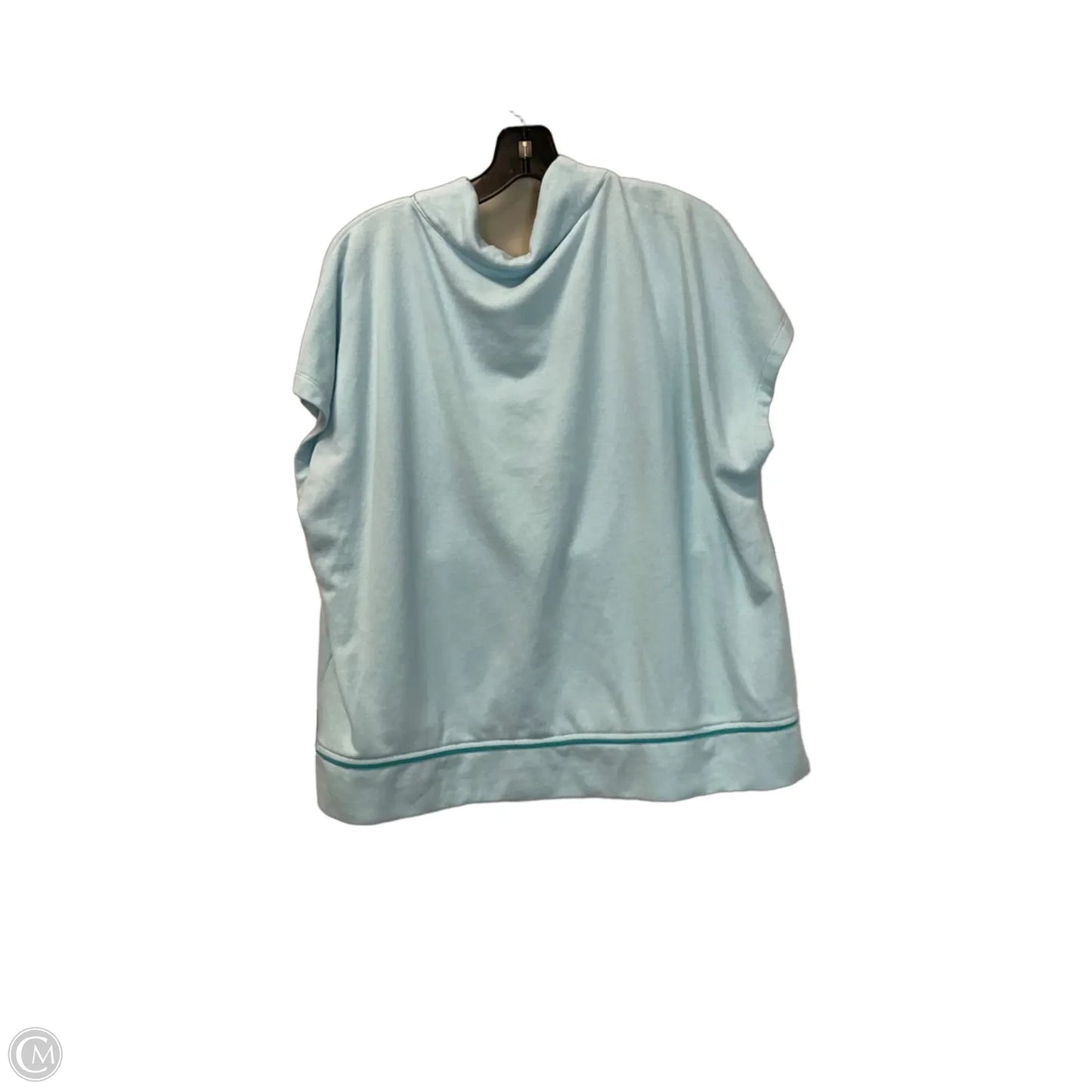 Top Short Sleeve By Crown And Ivy In Blue, Size: L