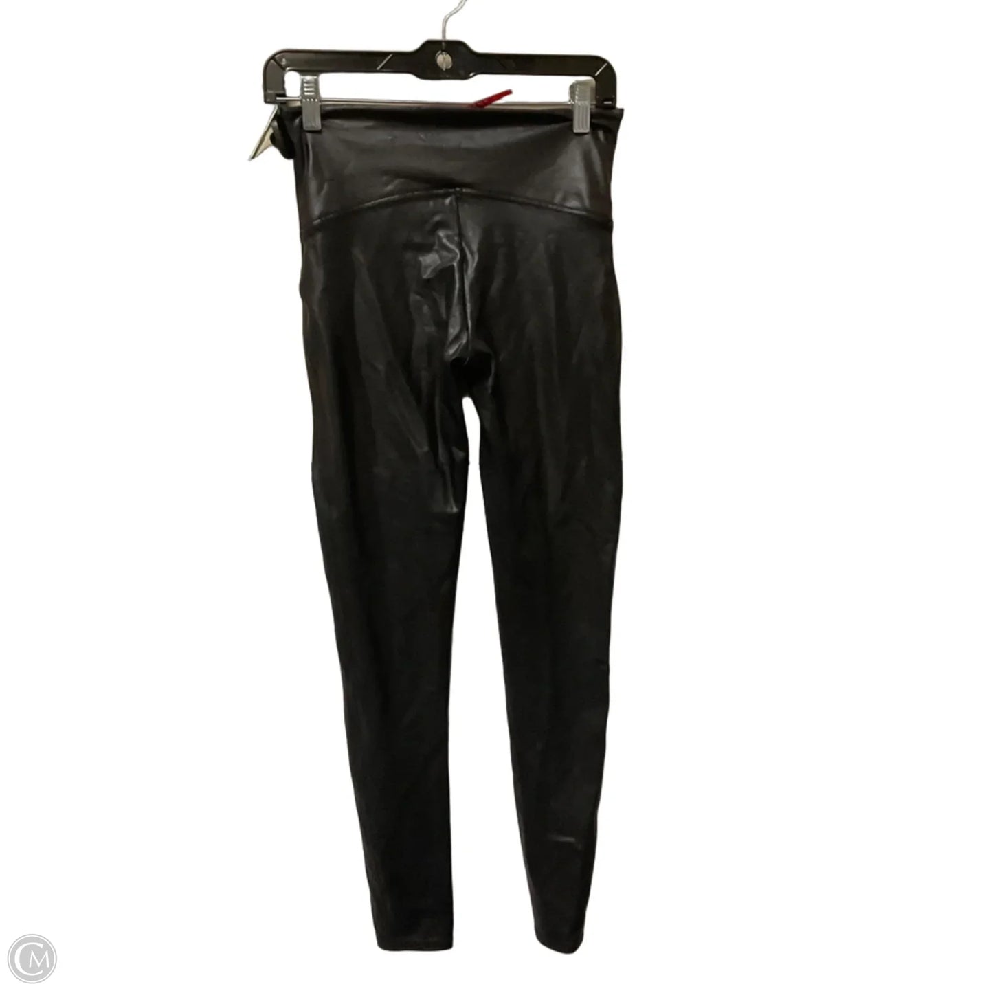 Athletic Leggings By Spanx In Black, Size: L