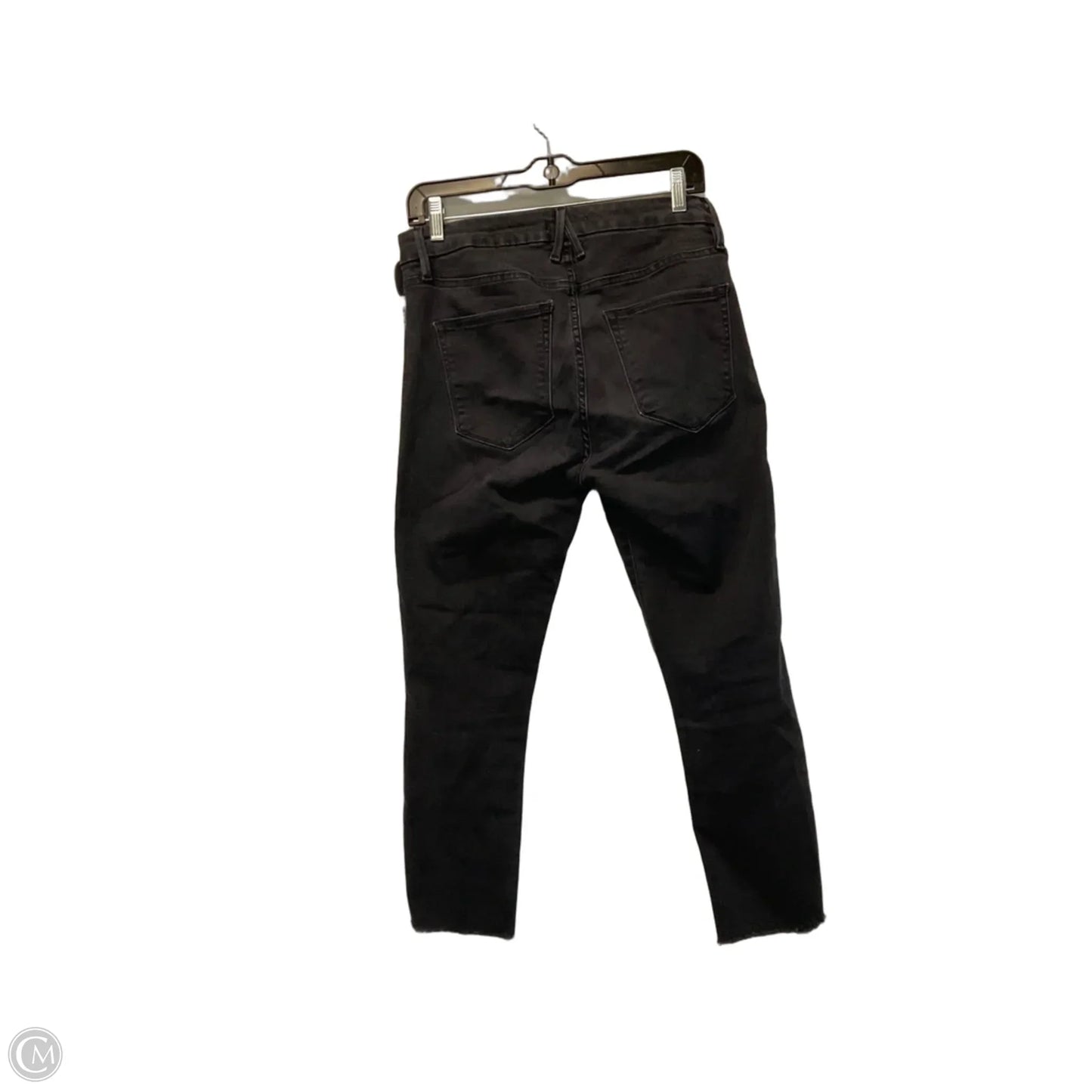 Jeans Skinny By Good American In Black Denim, Size: 6