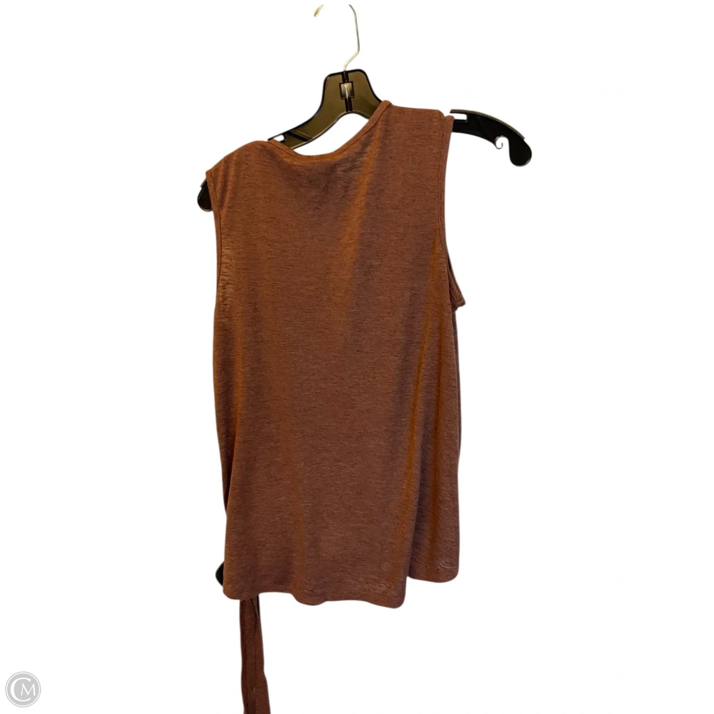 Top Sleeveless By Bobeau In Brown, Size: S