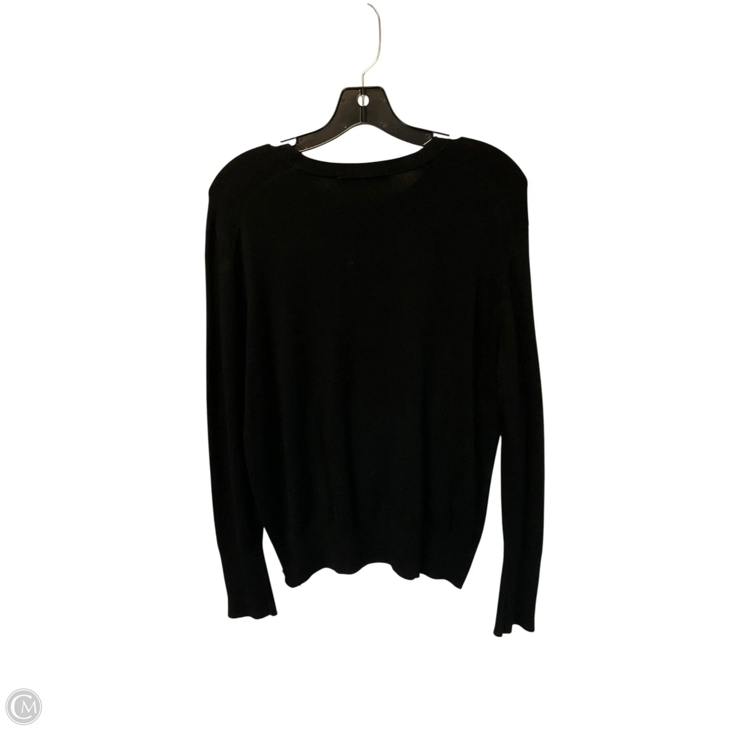Top Long Sleeve By Adrianna Papell In Black, Size: 2x