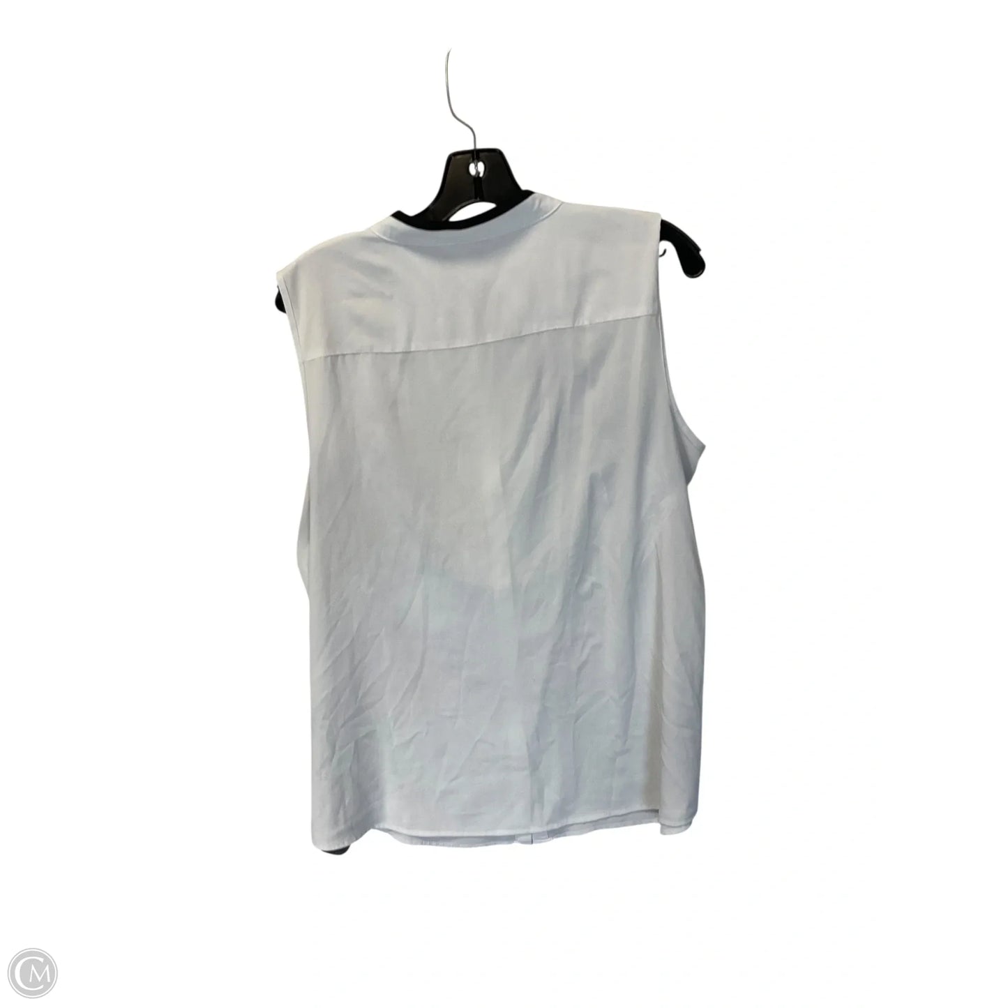 Top Sleeveless By Calvin Klein In White, Size: Xl