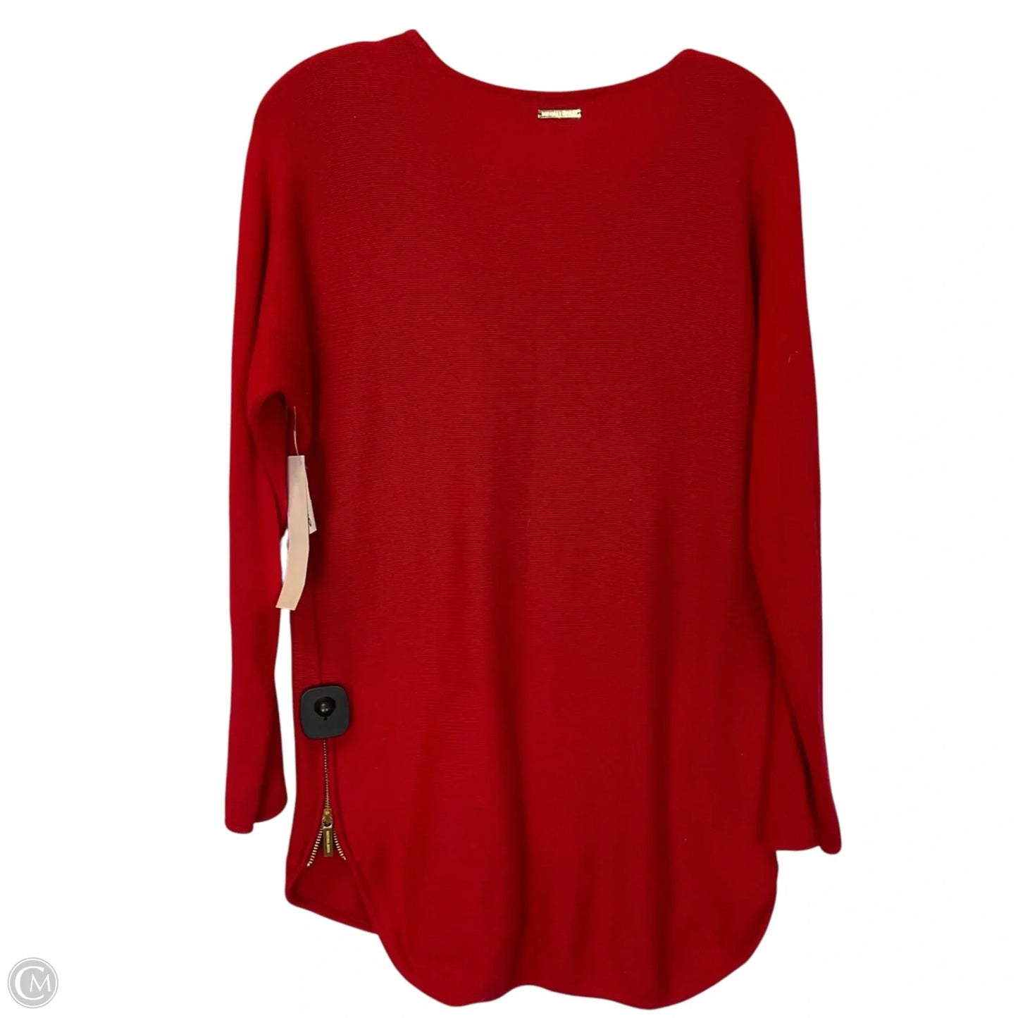Top Long Sleeve Basic By Michael By Michael Kors In Red, Size: S