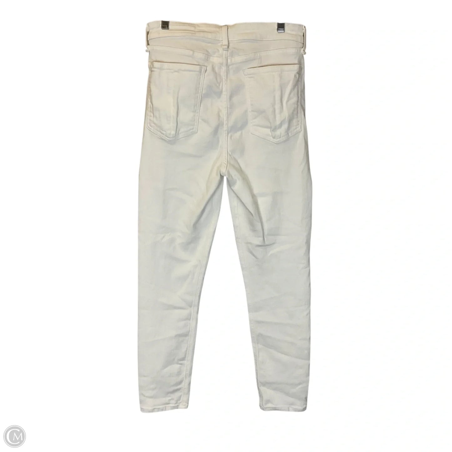 Jeans Skinny By Rag & Bones Jeans In White Denim, Size: 10