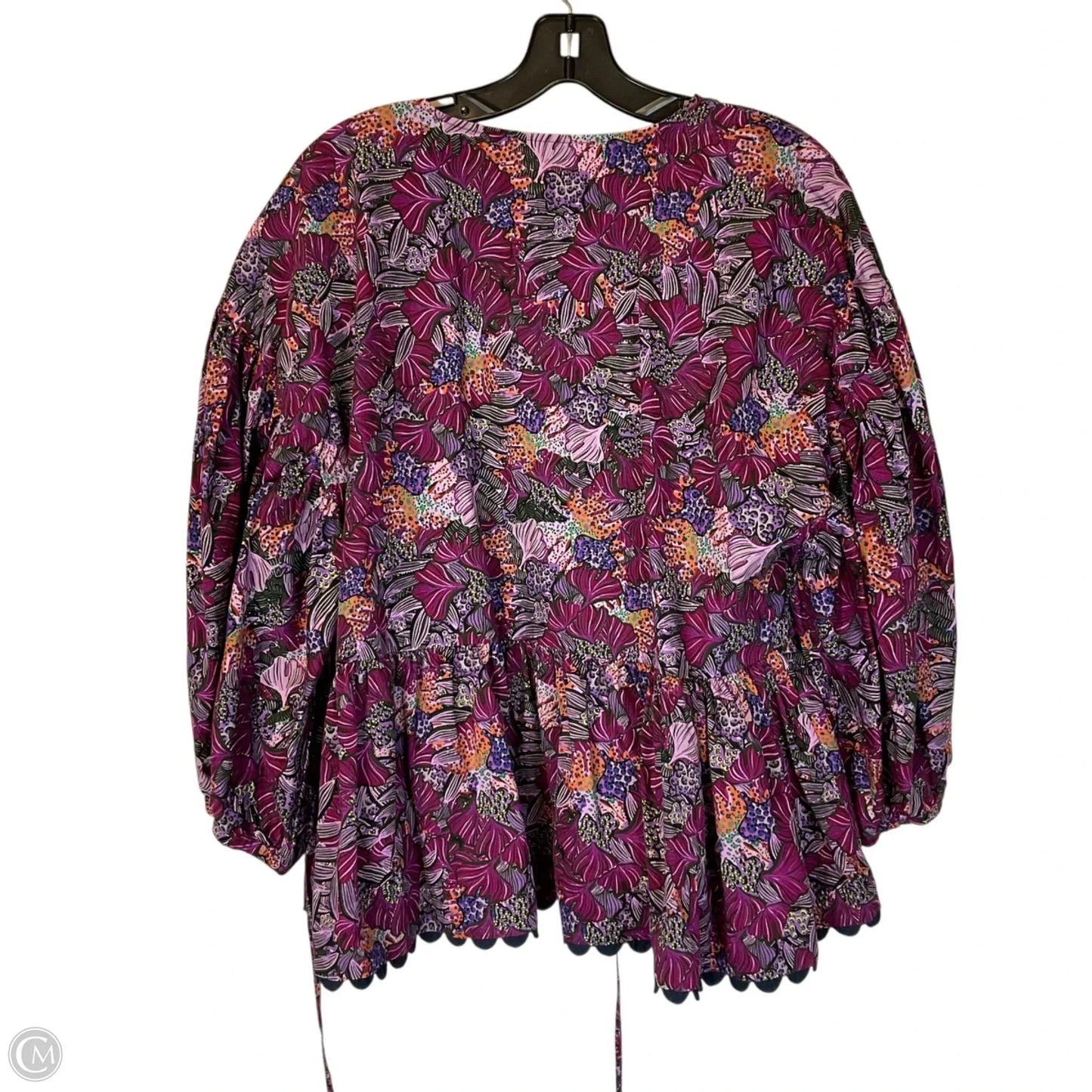 Top Long Sleeve By Target-designer In Purple, Size: Xl