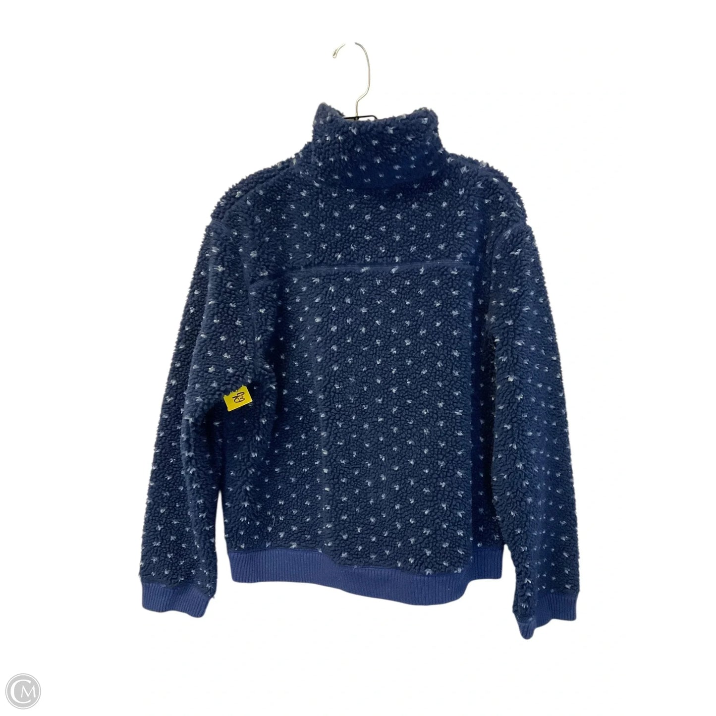 Jacket Faux Fur & Sherpa By Vineyard Vines In Blue, Size: L