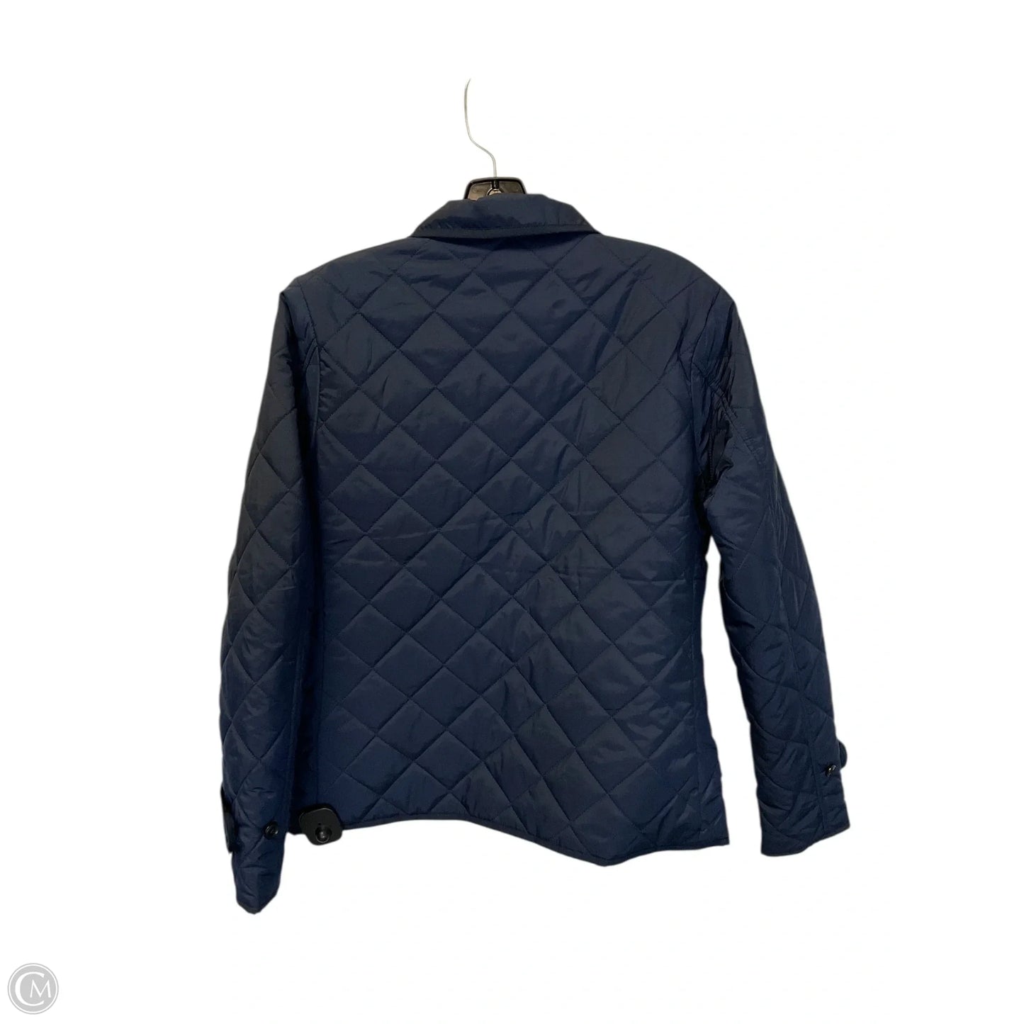 Jacket Puffer & Quilted By Ralph Lauren In Navy, Size: M