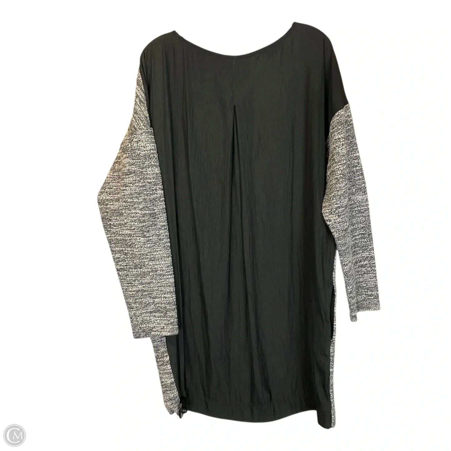 Dress Casual Midi By Banana Republic In Grey, Size: Xl