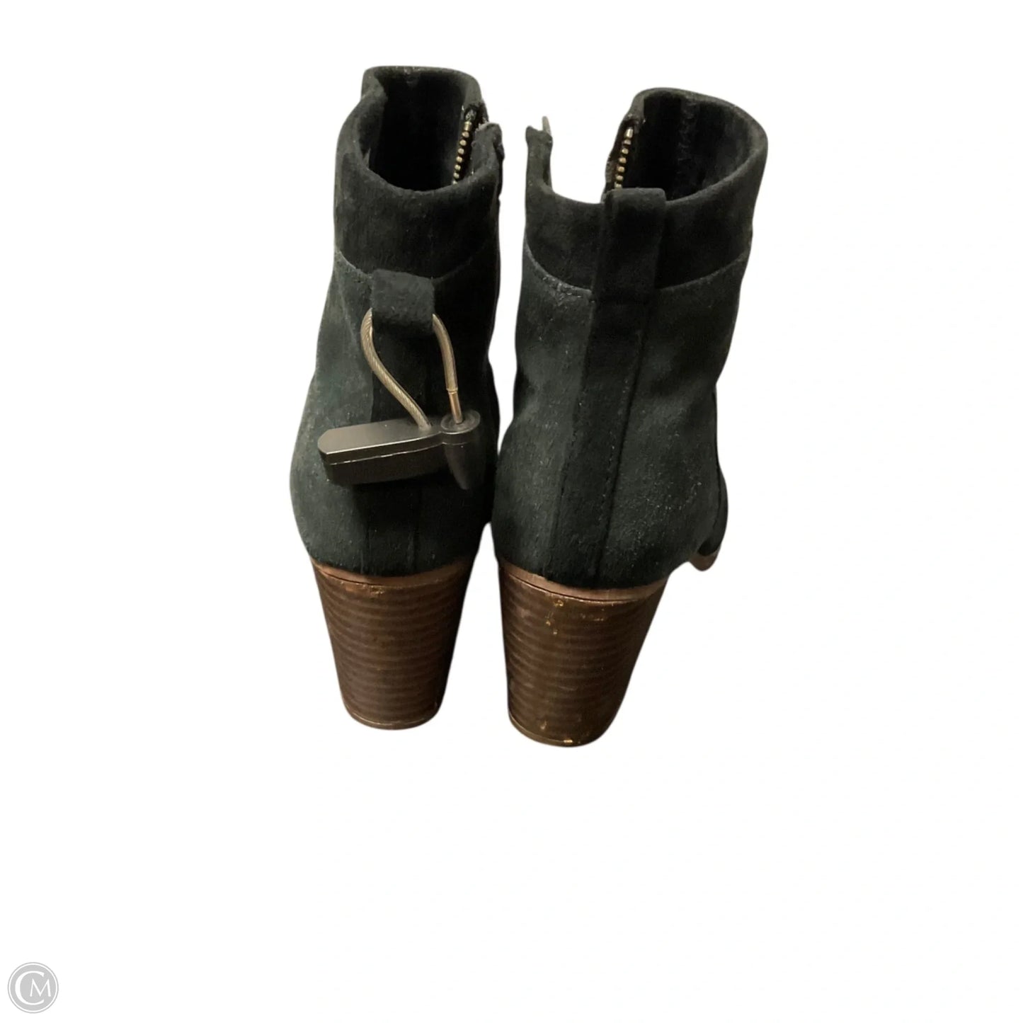 Boots Ankle Heels By Toms In Black, Size: 7