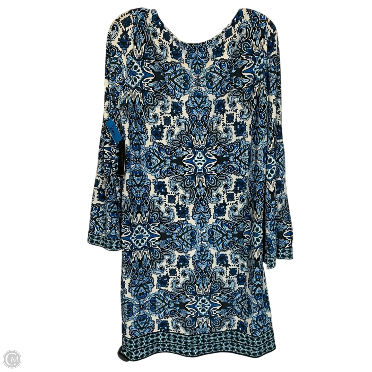 Dress Casual Midi By Laundry In Blue, Size: 12