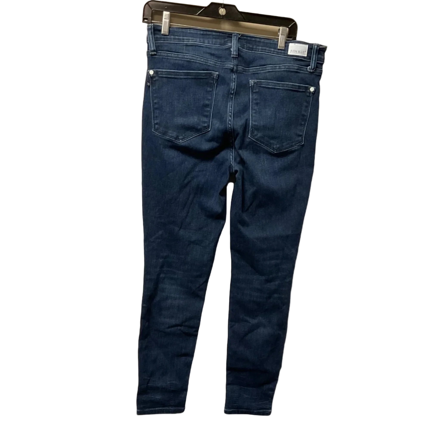 Jeans Skinny By Judy Blue In Blue Denim, Size: 10