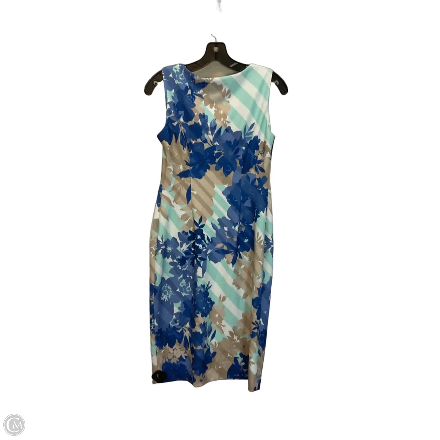 Dress Casual Short By Calvin Klein In Blue, Size: 4