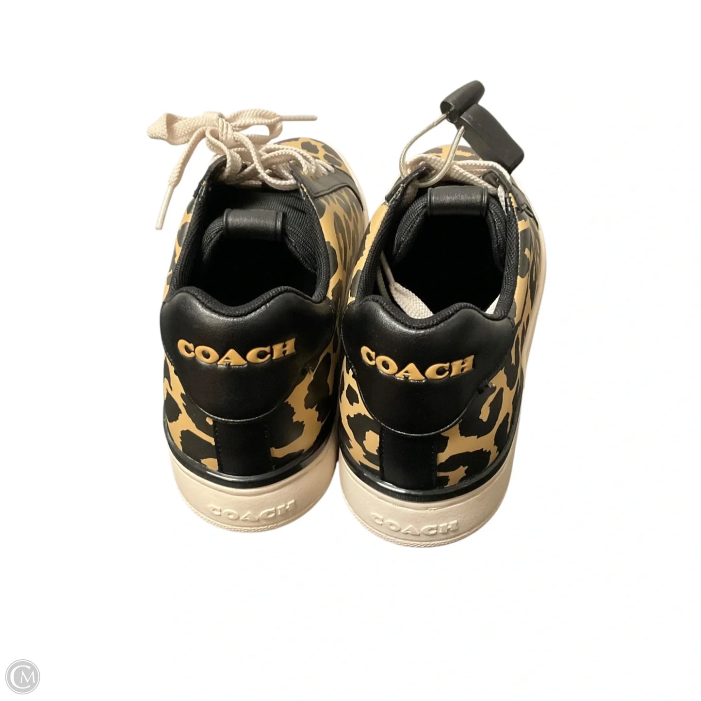 Shoes Designer By Coach In Animal Print, Size: 8.5