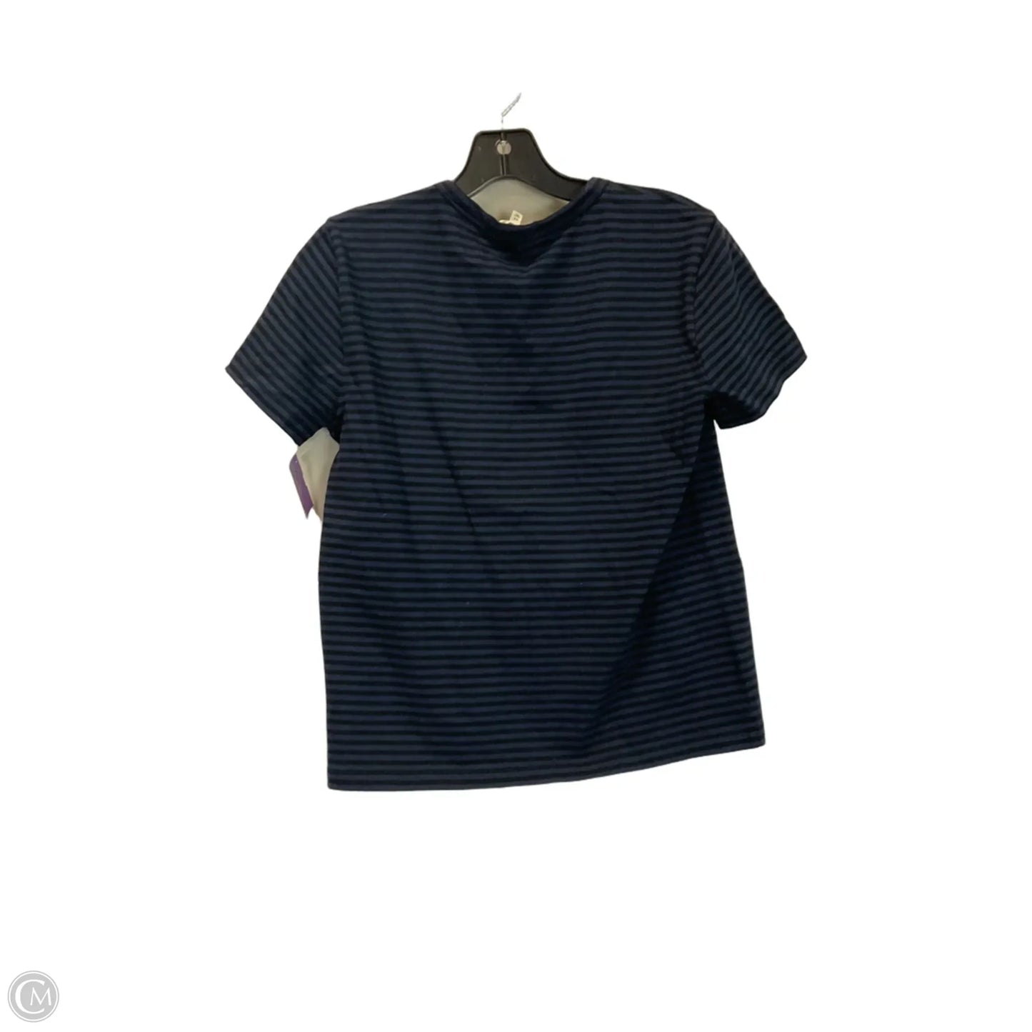 Top Short Sleeve Basic By Madewell In Striped Pattern, Size: Xs