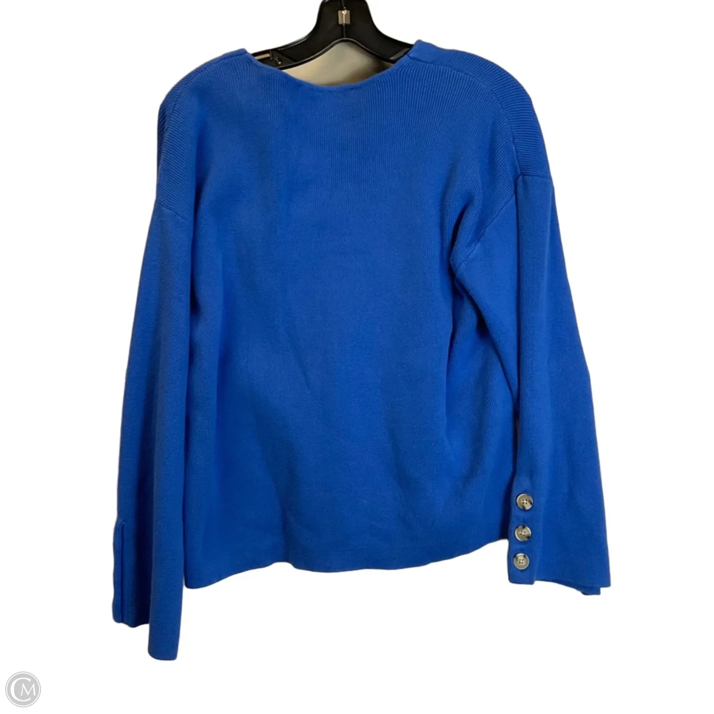Top Long Sleeve By Loft In Blue, Size: S