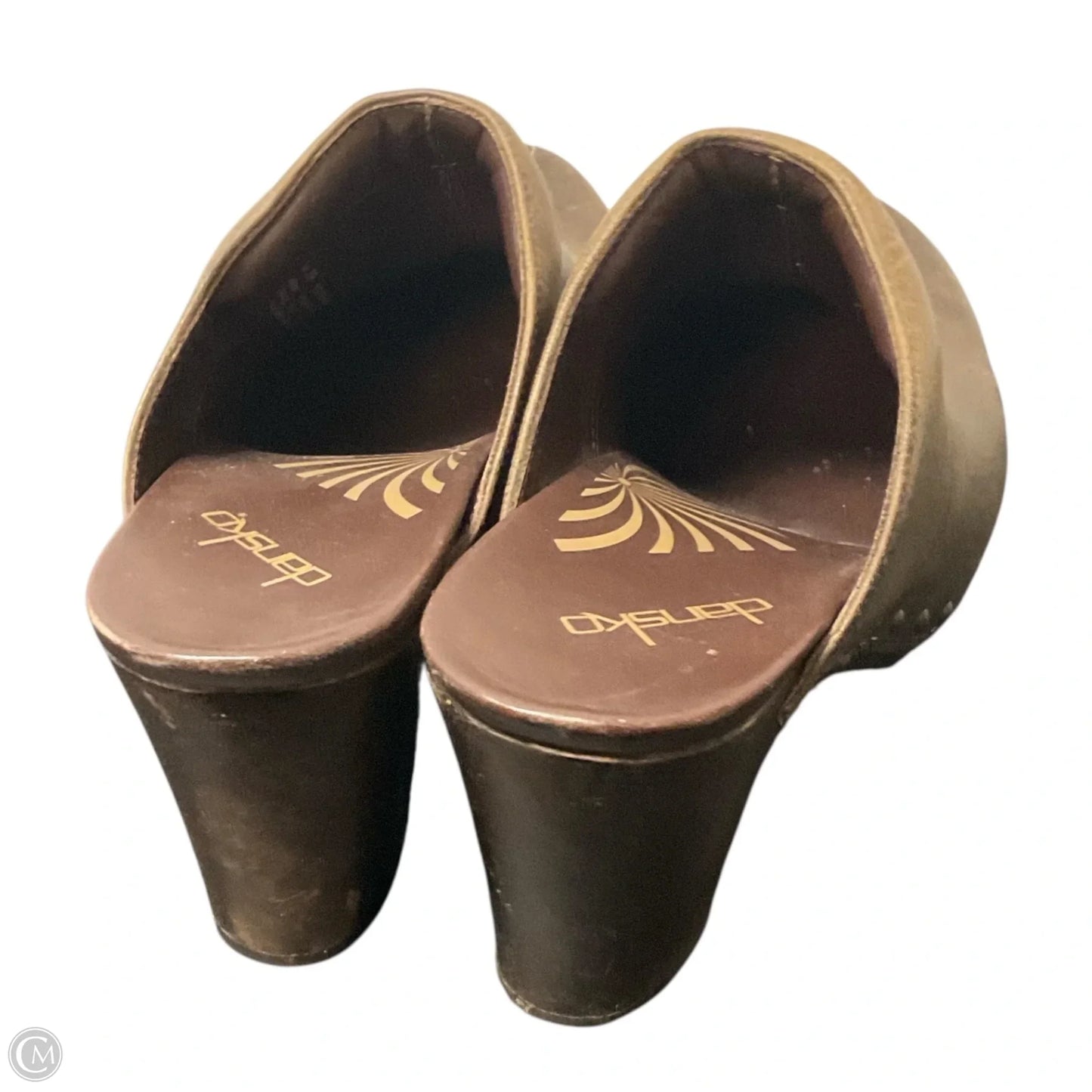 Shoes Heels Block By Dansko In Brown, Size: 8.5