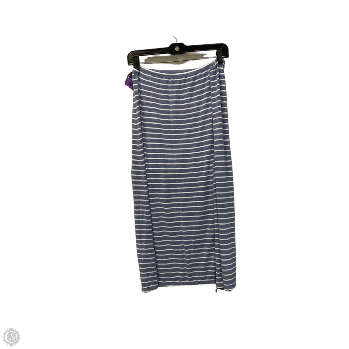 Skirt Maxi By Max Studio In Striped Pattern, Size: L