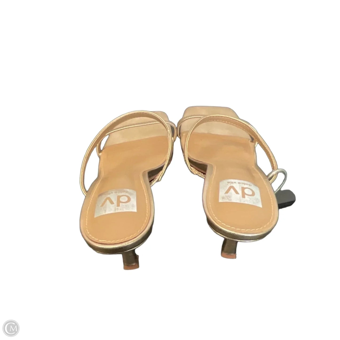 Sandals Heels Stiletto By Dolce Vita In Bronze, Size: 8