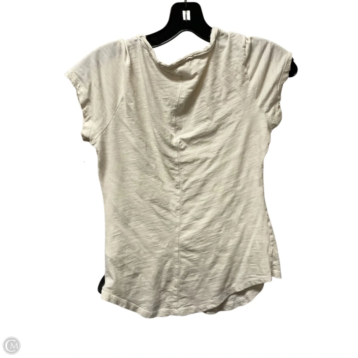 Top Short Sleeve Basic By Pilcro In White, Size: Xs