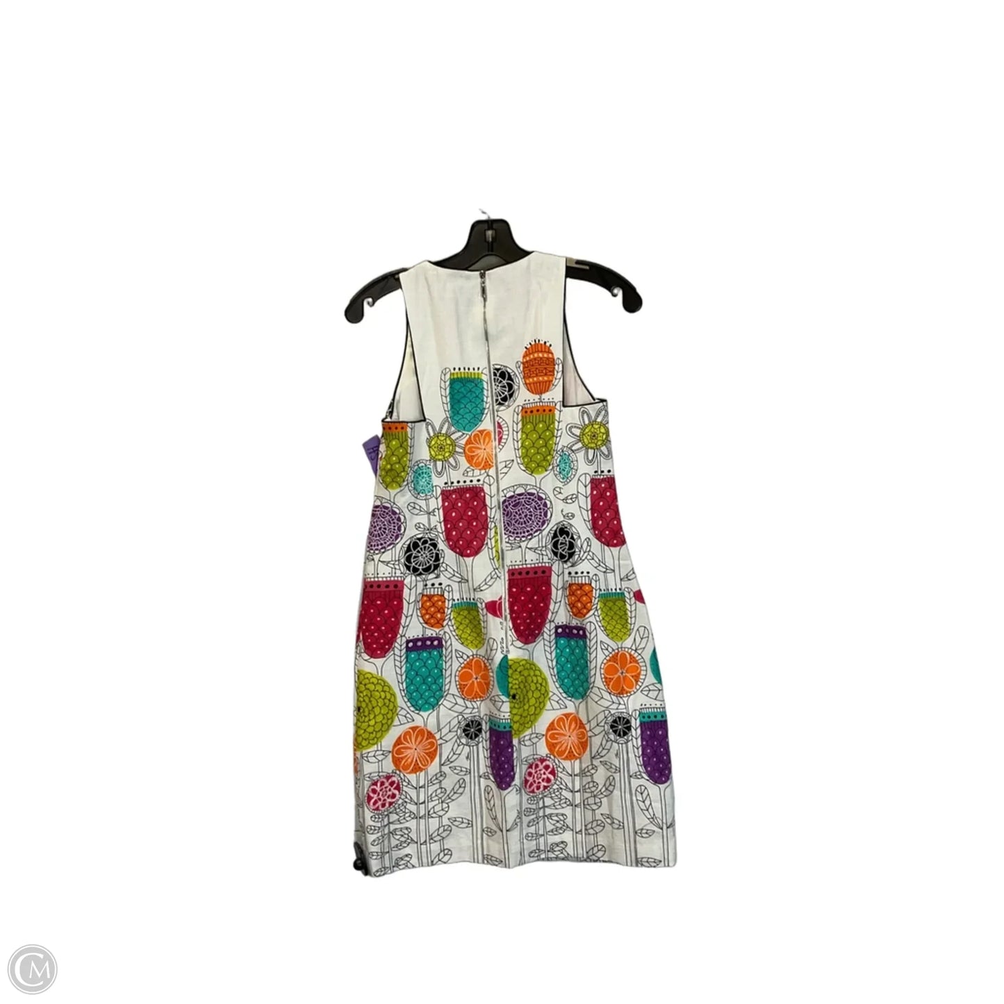 Dress Casual Short By Trina Turk In White, Size: 2
