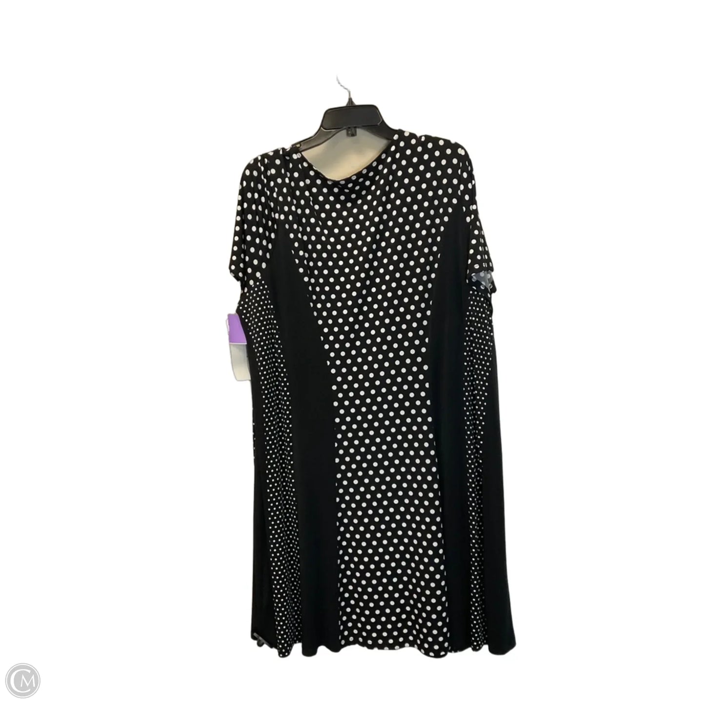 Dress Casual Maxi By Michael By Michael Kors In Polkadot Pattern, Size: 3x