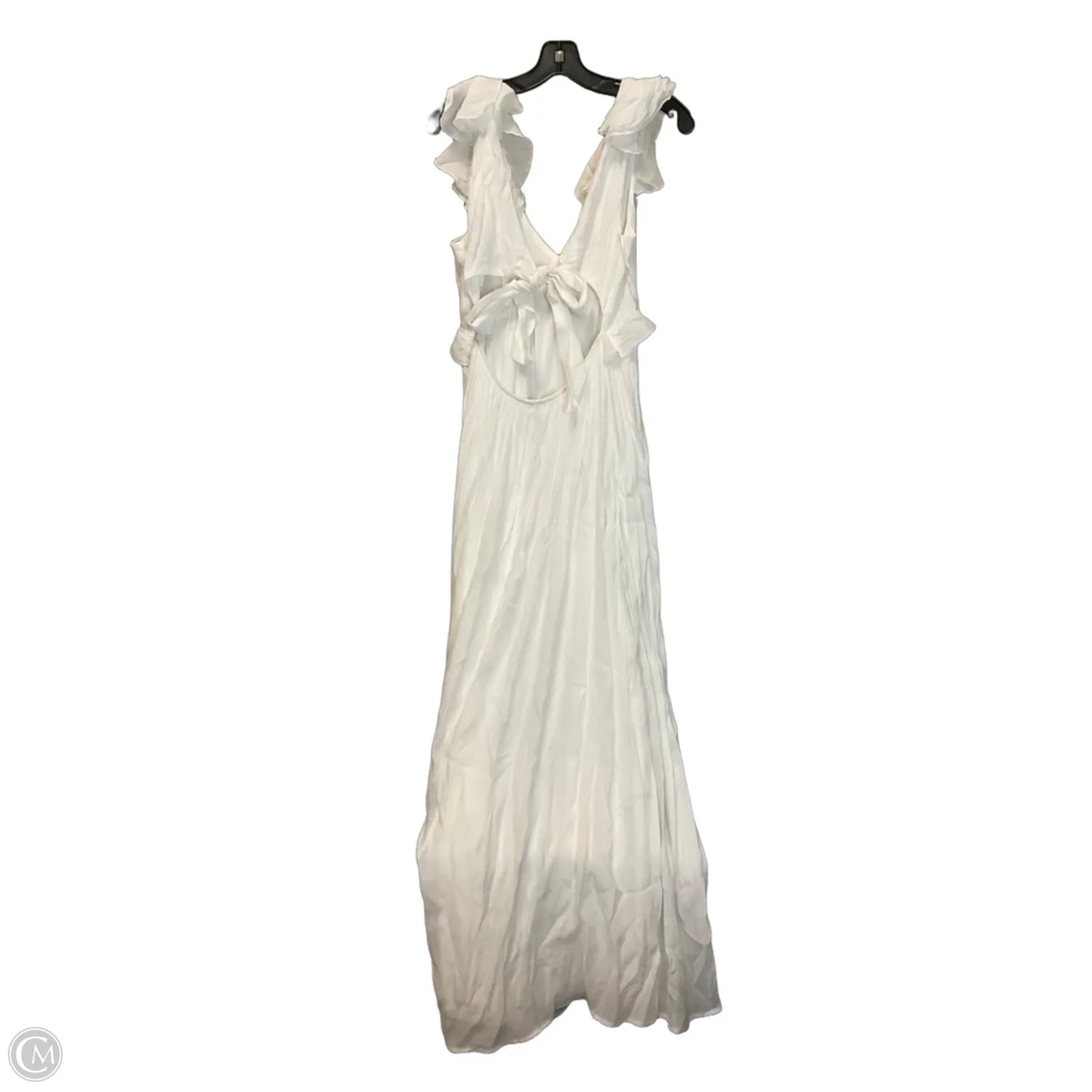 Dress Casual Maxi By Francesca’s In White, Size: M