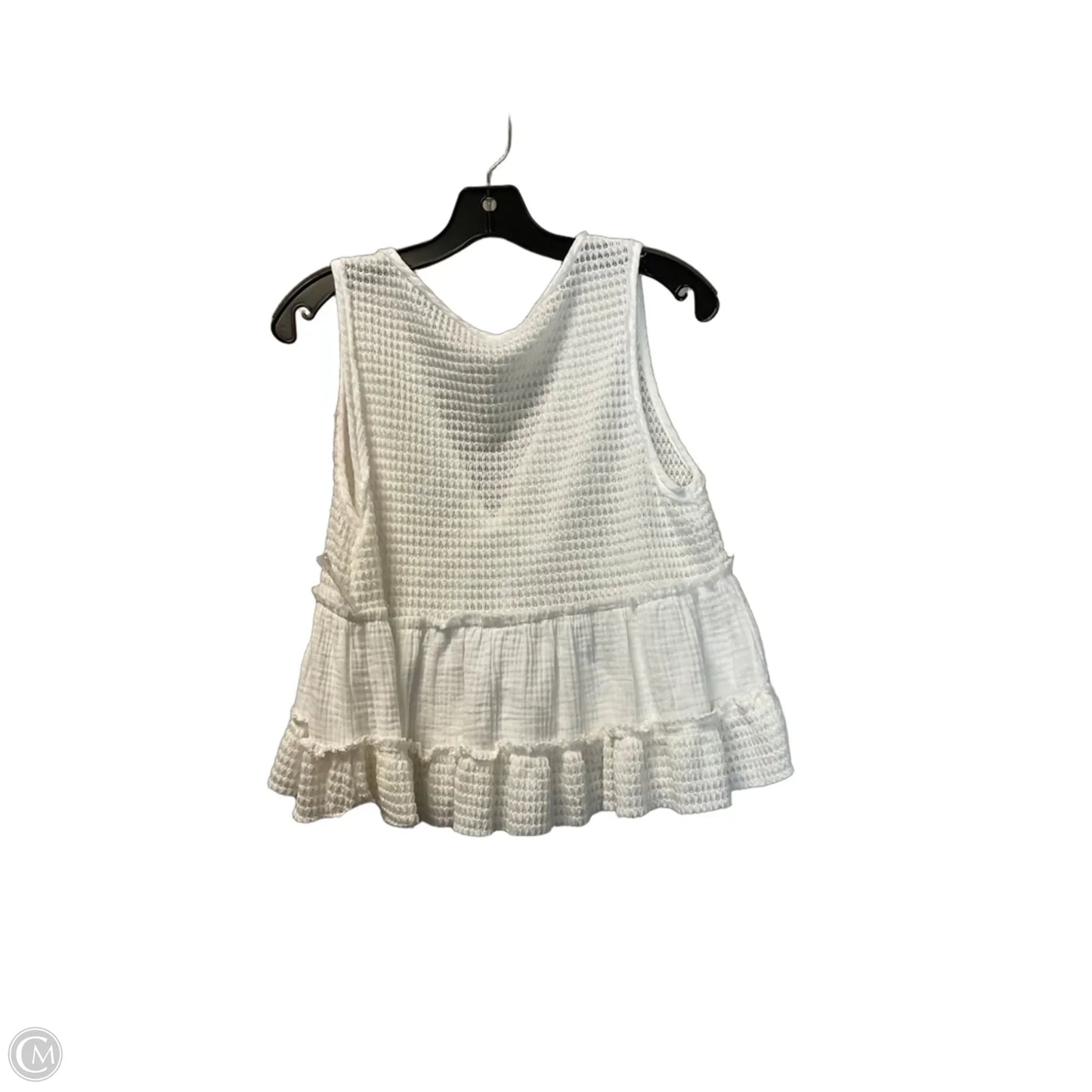 Top Sleeveless By Altard State In White, Size: M