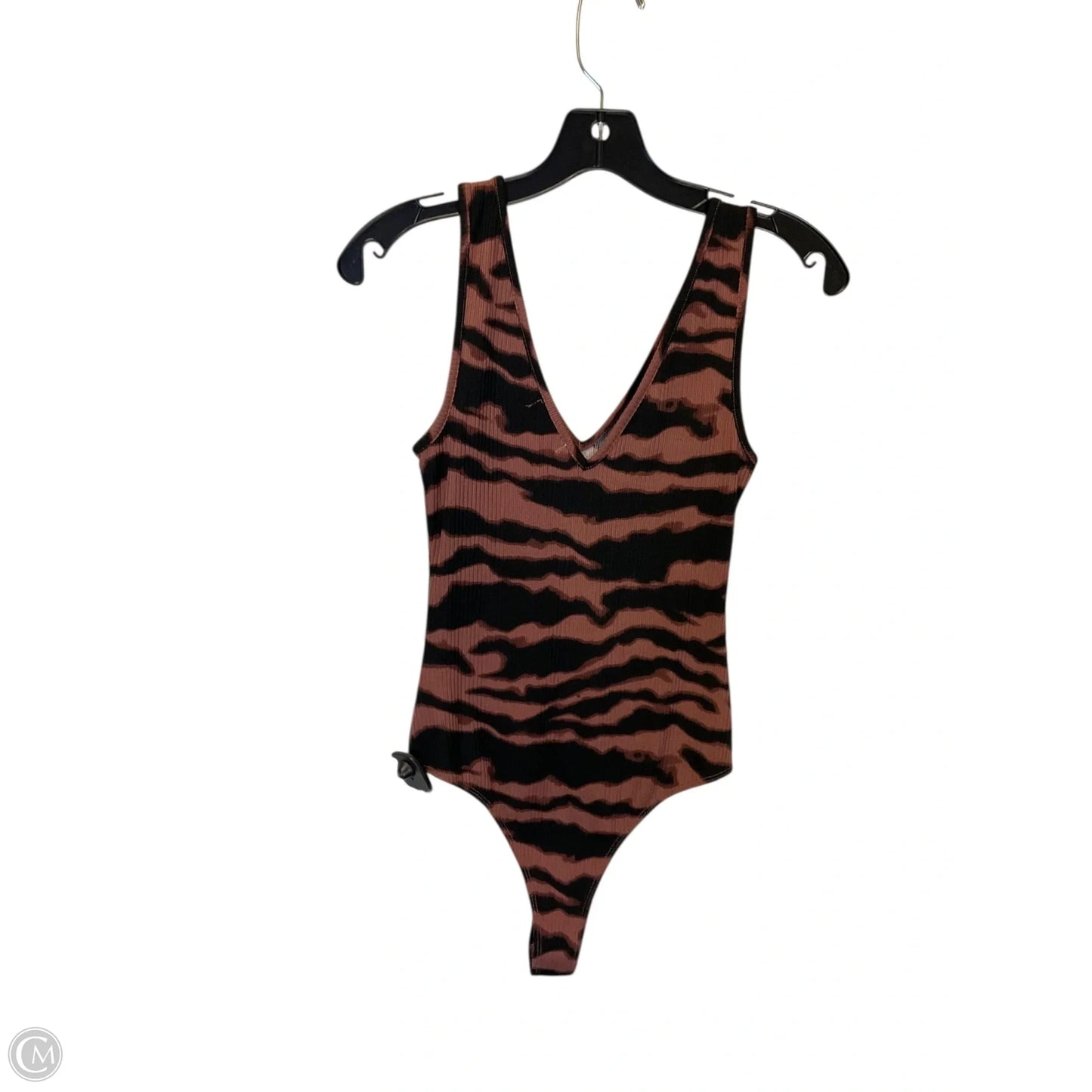 Bodysuit By Giani Bernini In Black & Brown, Size: Xs