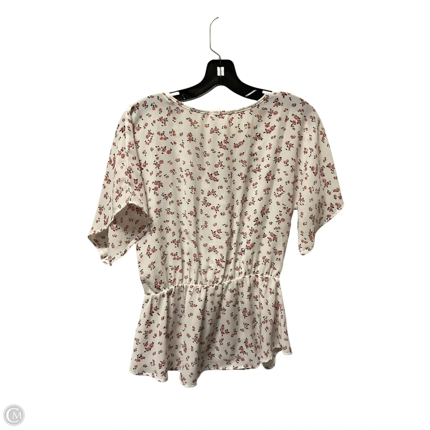 Top Short Sleeve By Sienna Sky In White, Size: S