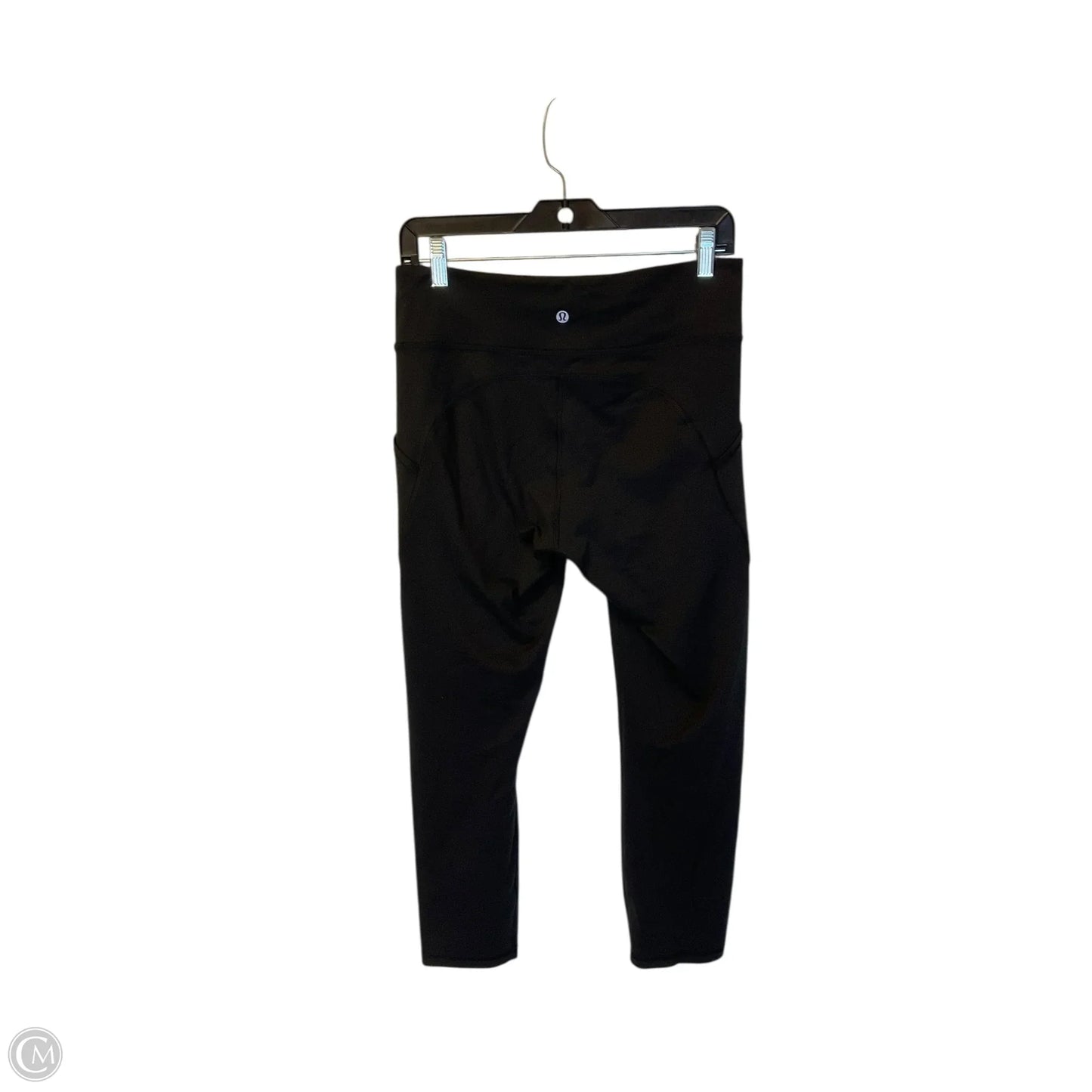 Athletic Leggings Capris By Lululemon In Black, Size: 0