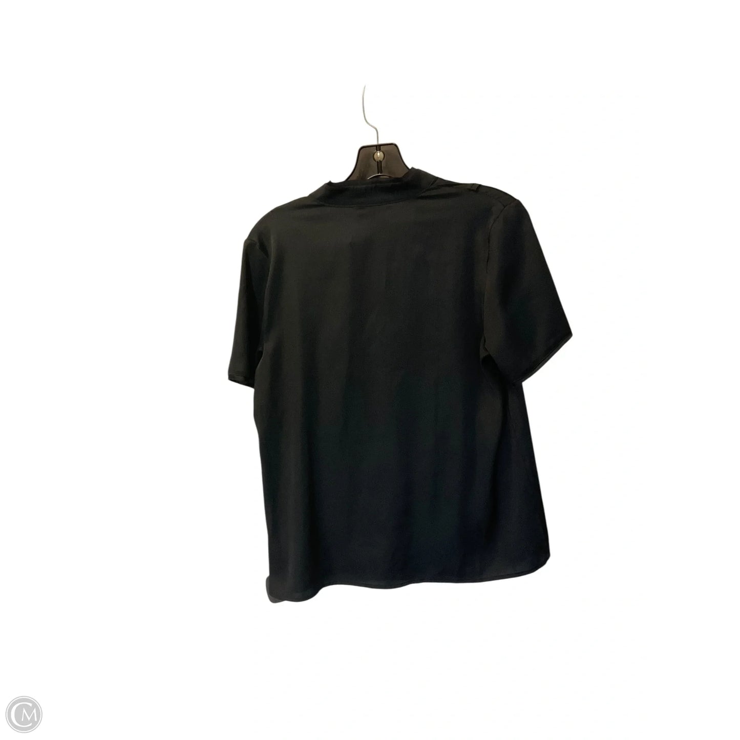 Top Short Sleeve By Worthington In Black, Size: S