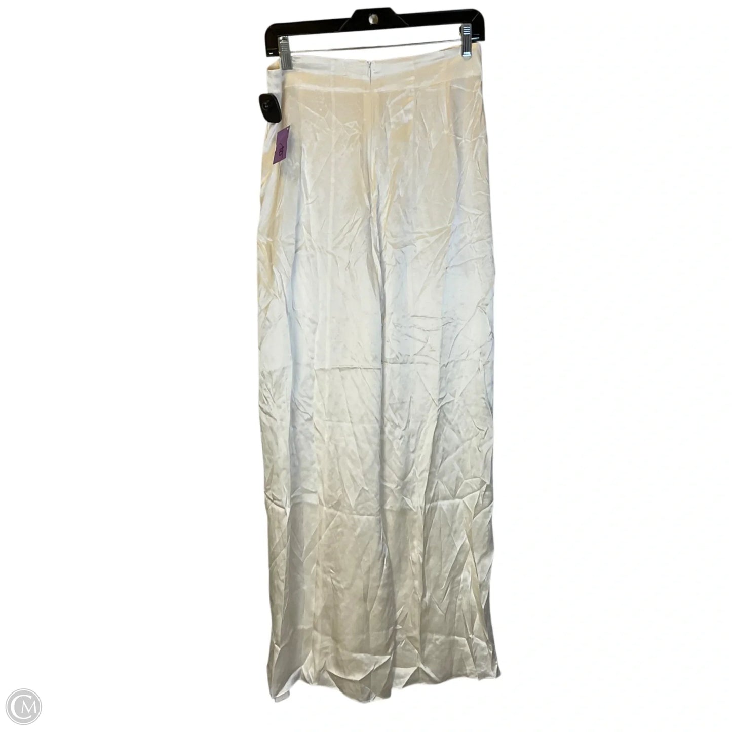 Pants Wide Leg By Clothes Mentor In Cream, Size: M