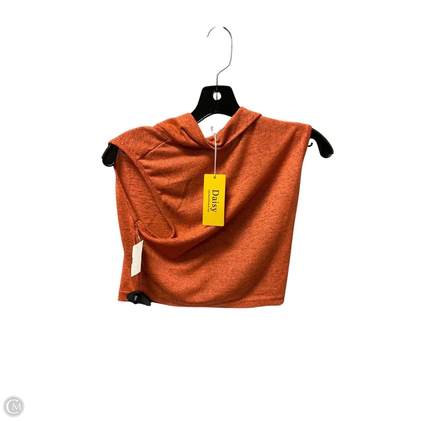 Top Sleeveless By Clothes Mentor In Orange, Size: L