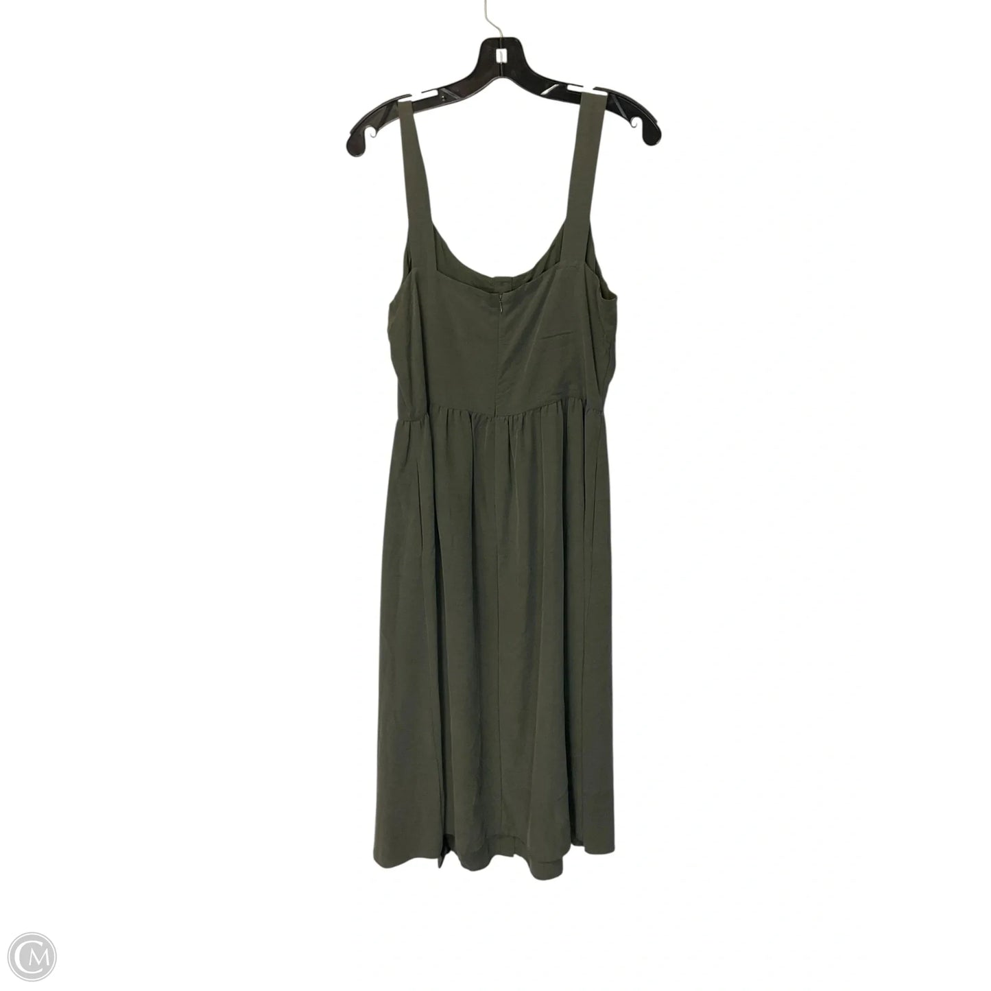 Dress Casual Midi By Nicole Miller In Green, Size: 10