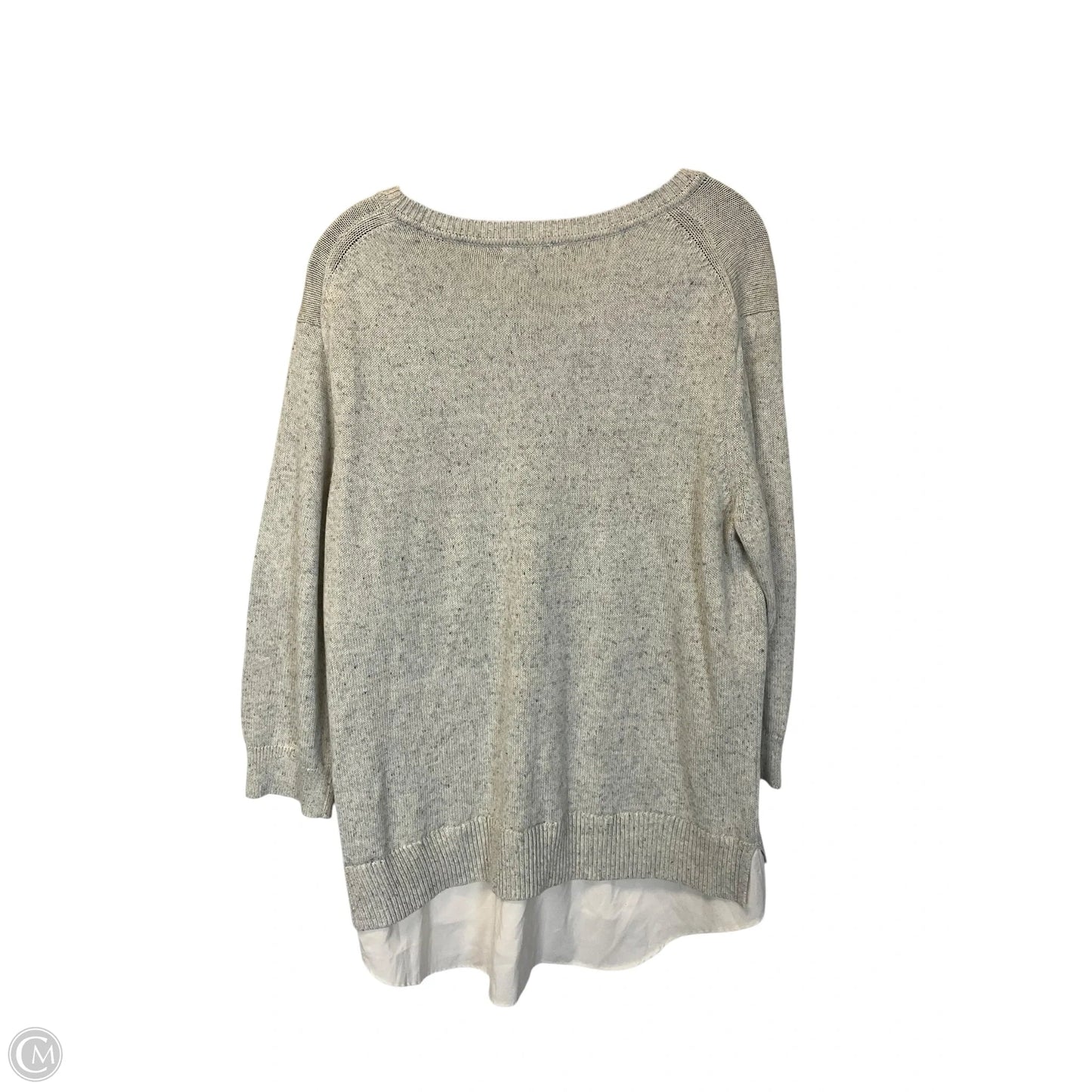 Sweater By Banana Republic In Grey, Size: Xl