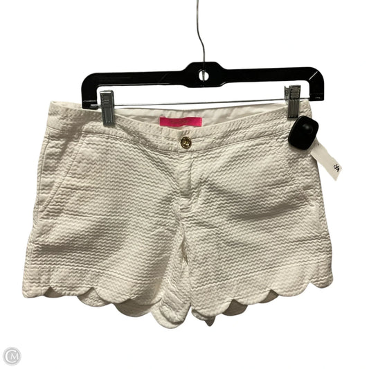 Shorts Designer By Lilly Pulitzer In White, Size: 2
