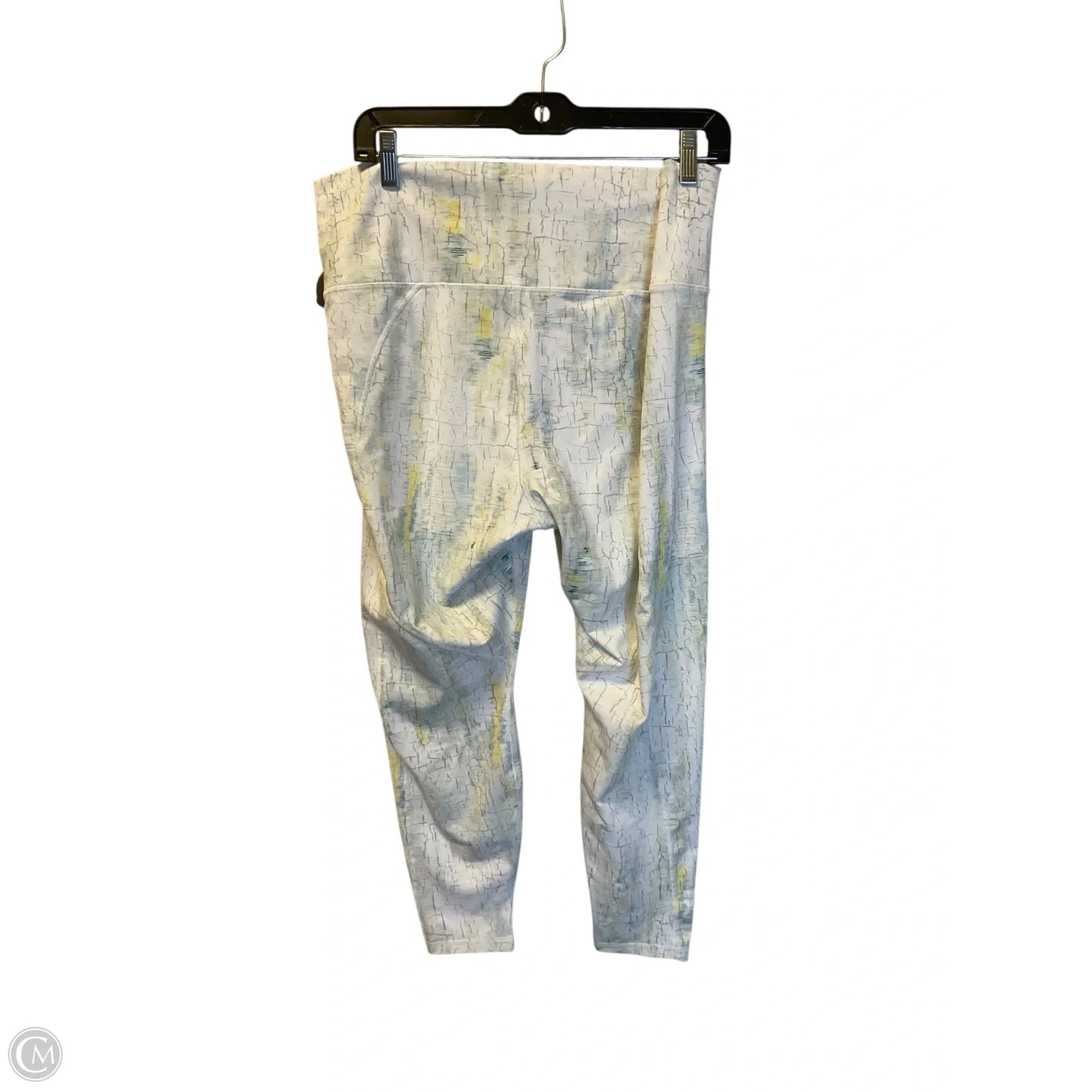 Athletic Leggings By Fabletics In Gold, Size: 1x