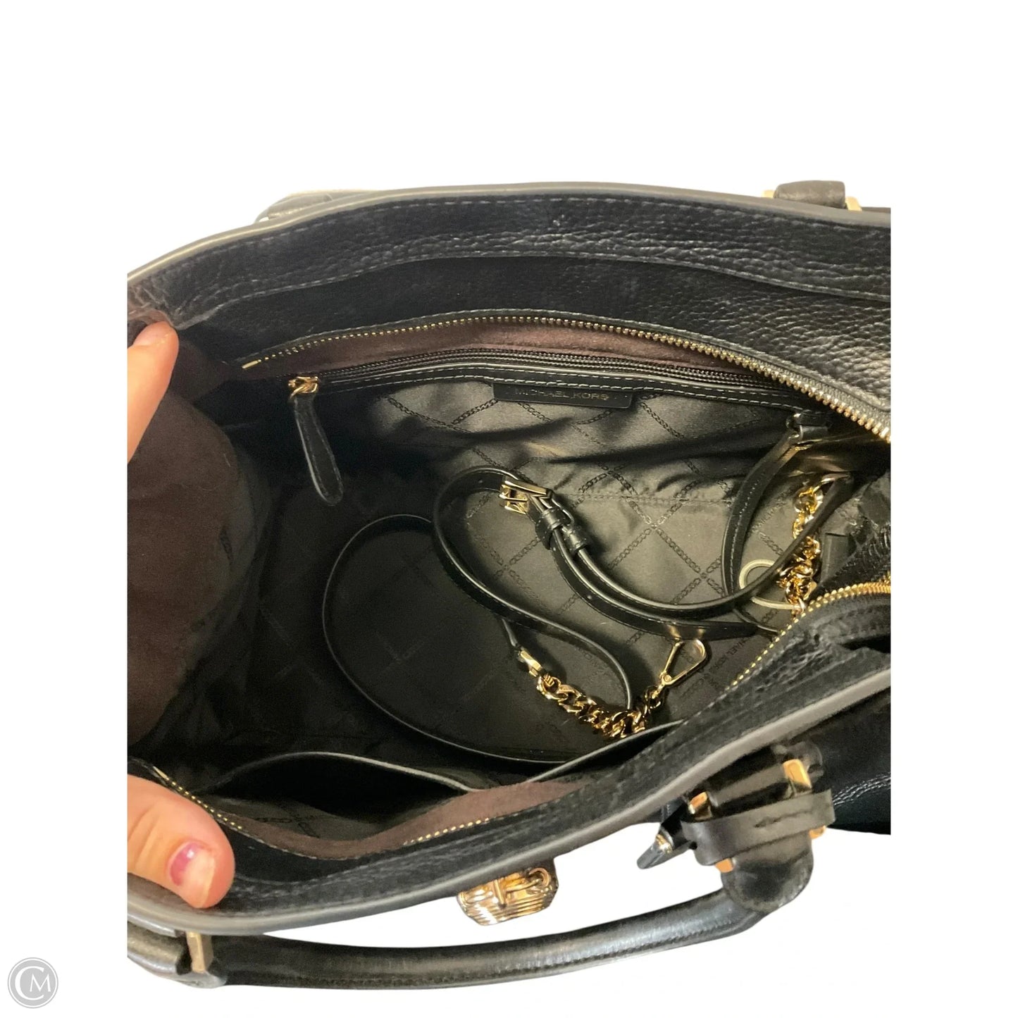 Handbag Designer By Michael Kors, Size: Medium