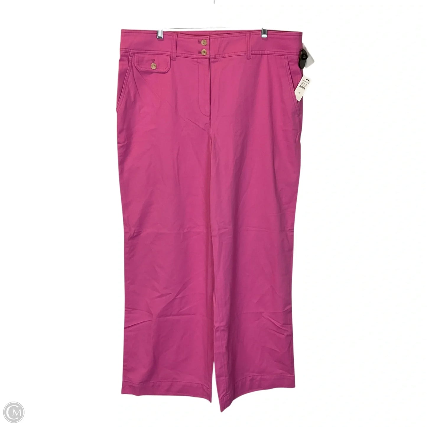 Pants Wide Leg By Talbots In Pink, Size: 16