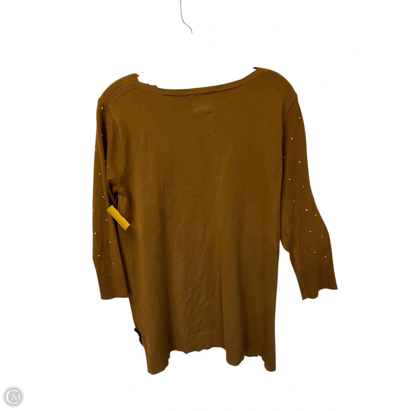 Top Long Sleeve By Ruby Rd In Tan, Size: S