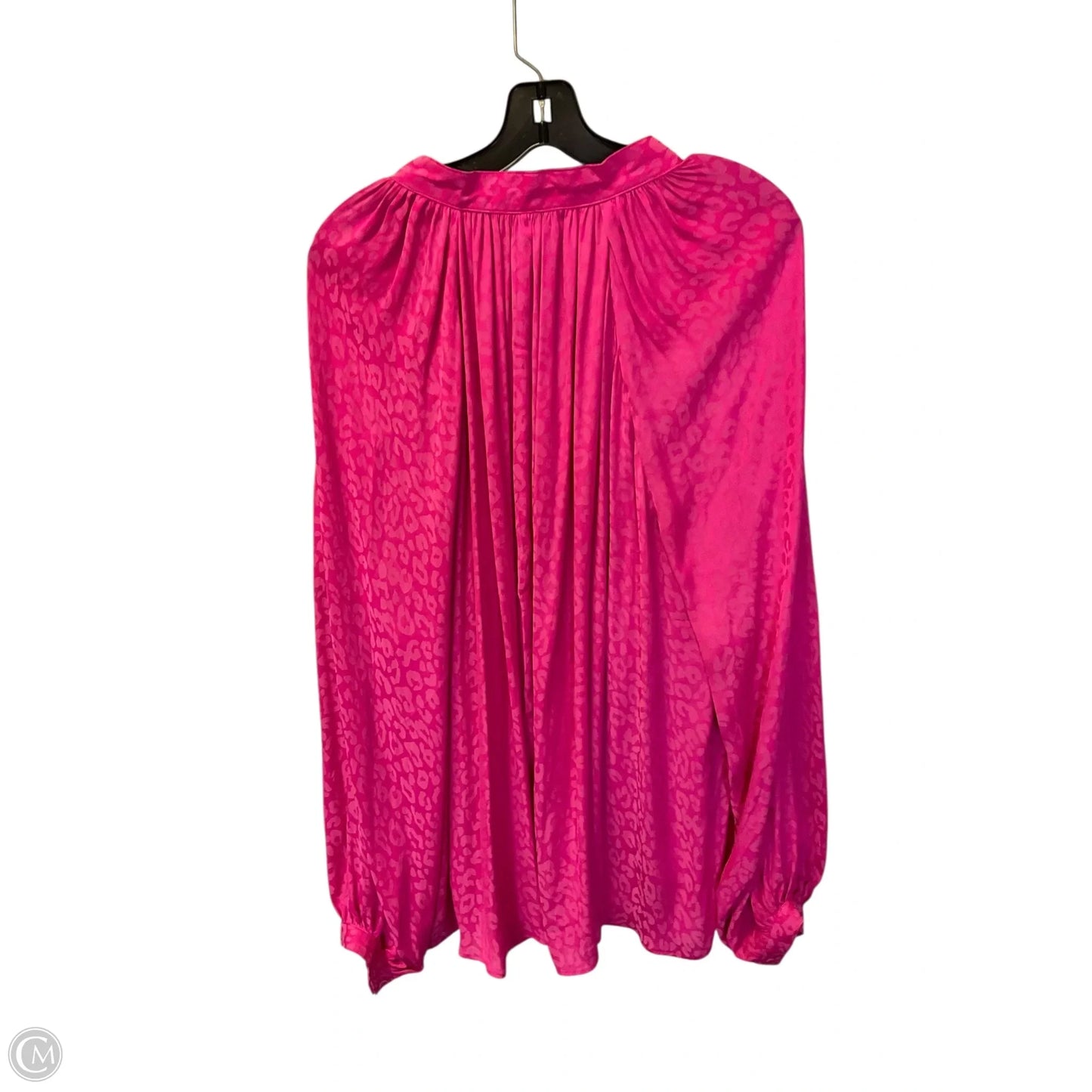 Top Long Sleeve By Crown And Ivy In Pink, Size: Xxl