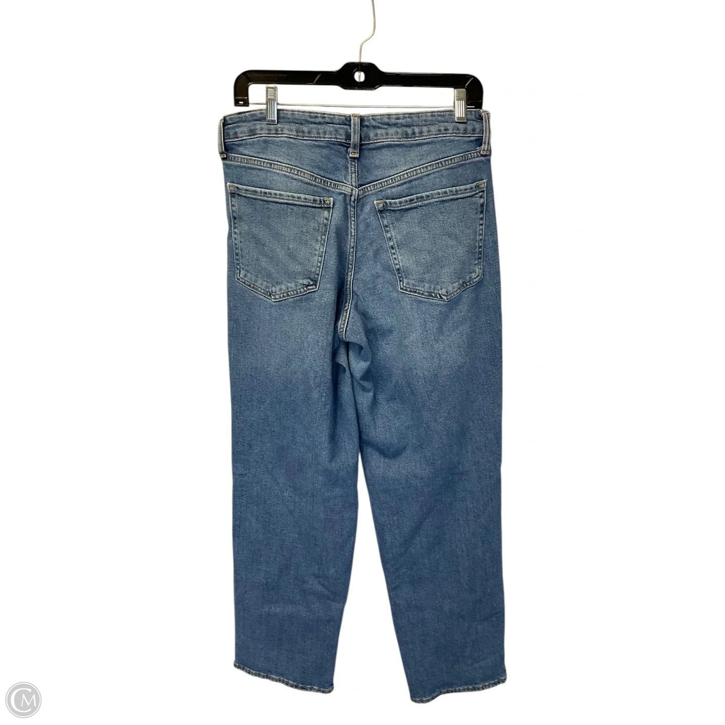 Jeans Straight By Old Navy In Blue Denim, Size: 8