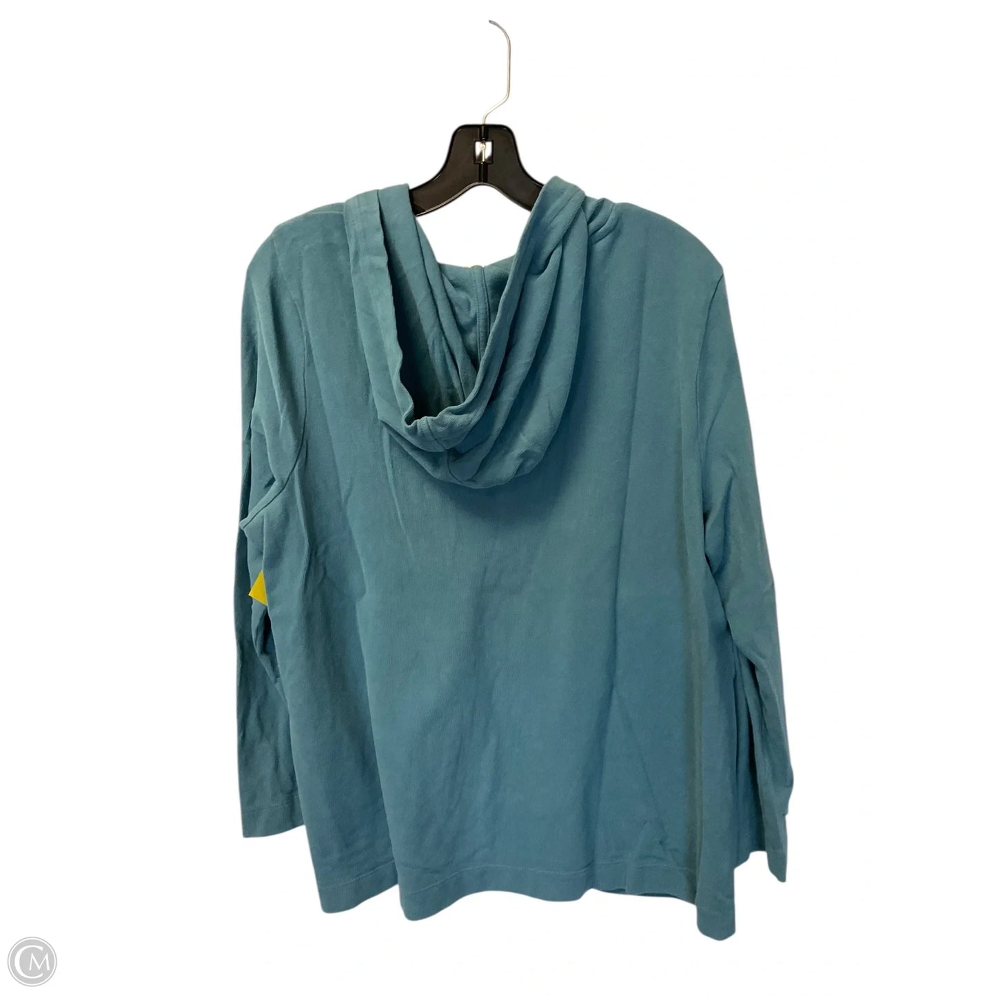 Sweatshirt Hoodie By Pure Jill In Blue, Size: Xl