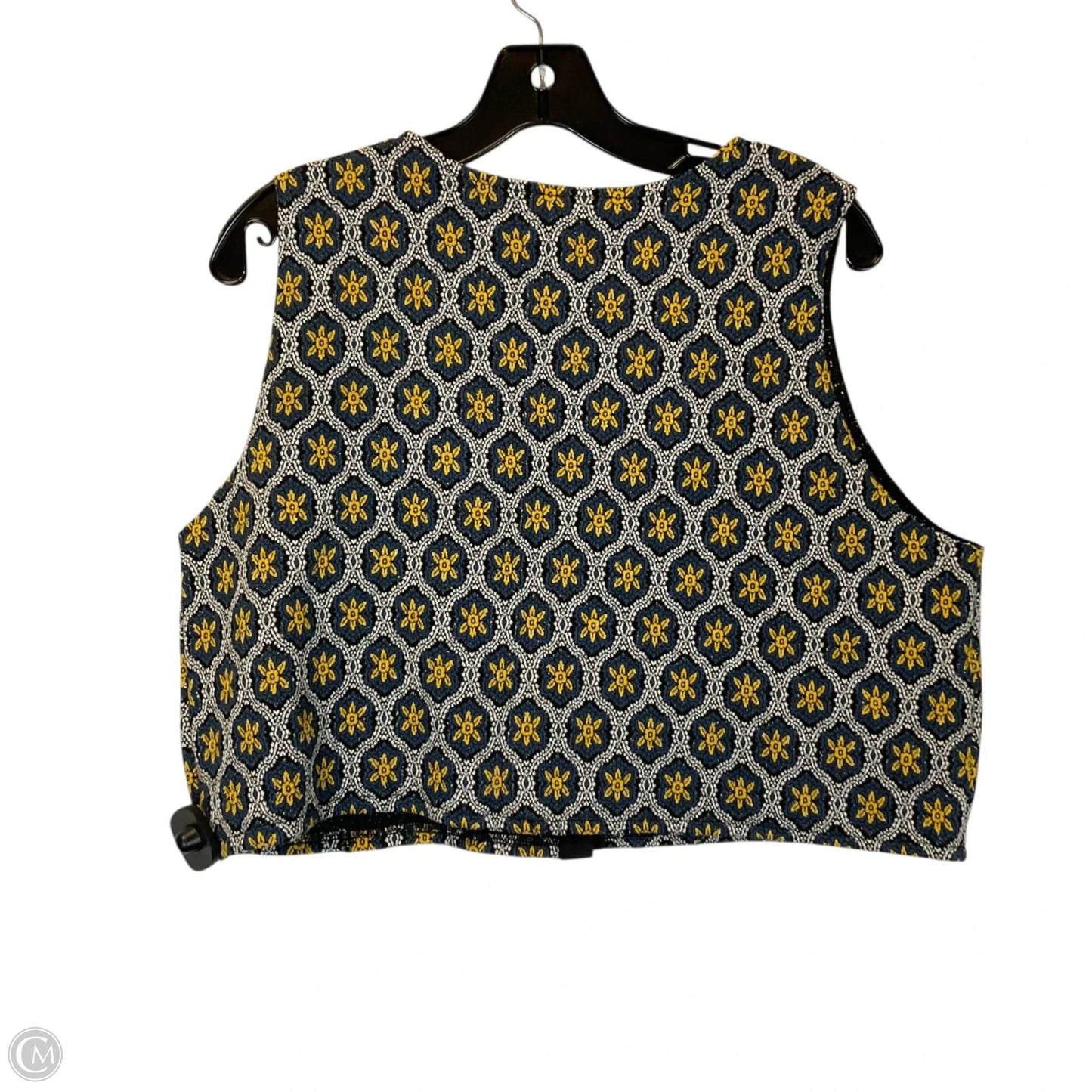 Vest Other By Cmb In Blue & Yellow, Size: M